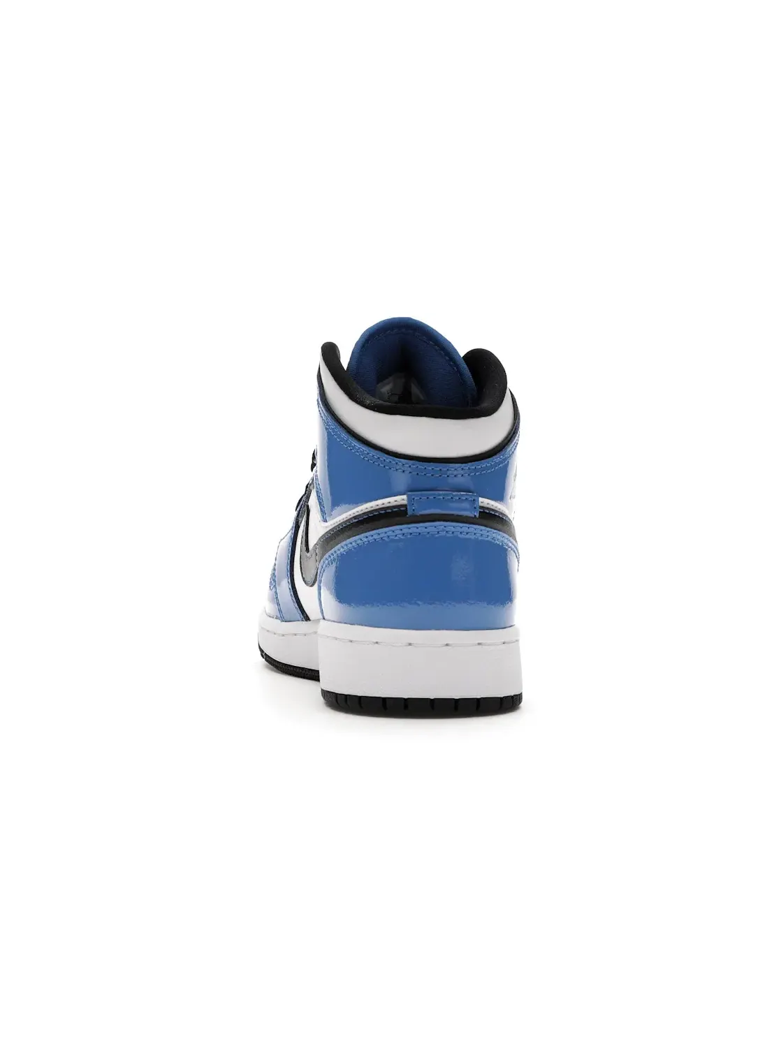 Детские кроссовки Lifestyle с принтом Jordan 1 Mid Jordan — изображение 4 из 4, синий/черный-белый