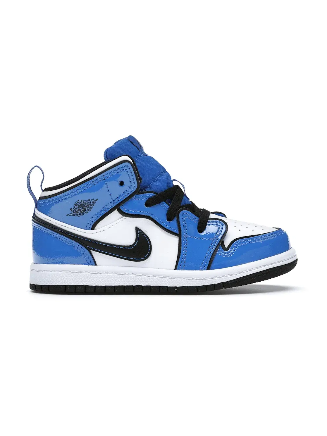 Детские кроссовки Lifestyle Jordan 1 Mid Jordan — изображение 1 из 4, синий/черный-белый