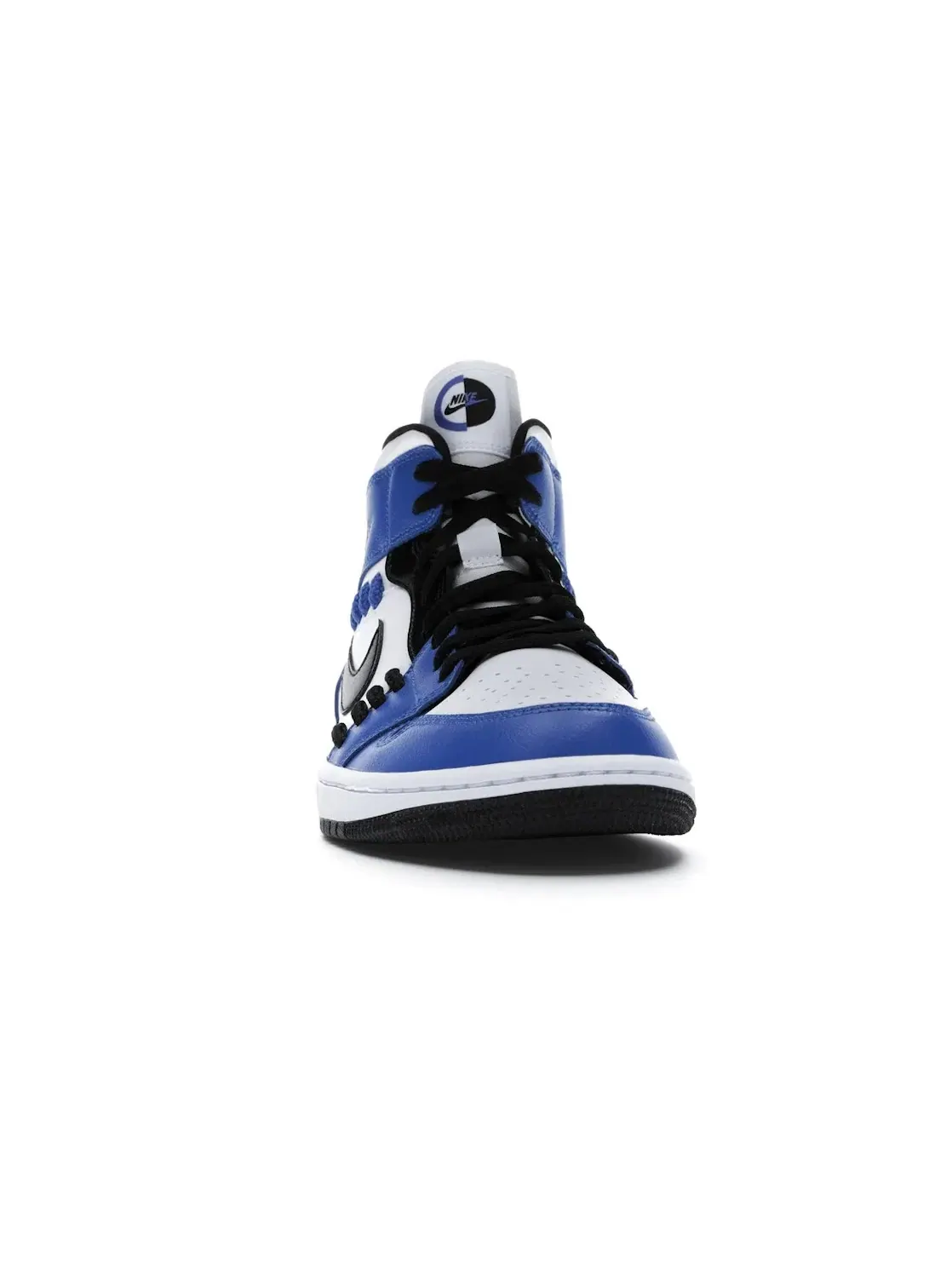 Женские кроссовки с принтом Jordan 1 Mid Sisterhood Jordan — изображение 2 из 4, черный белый