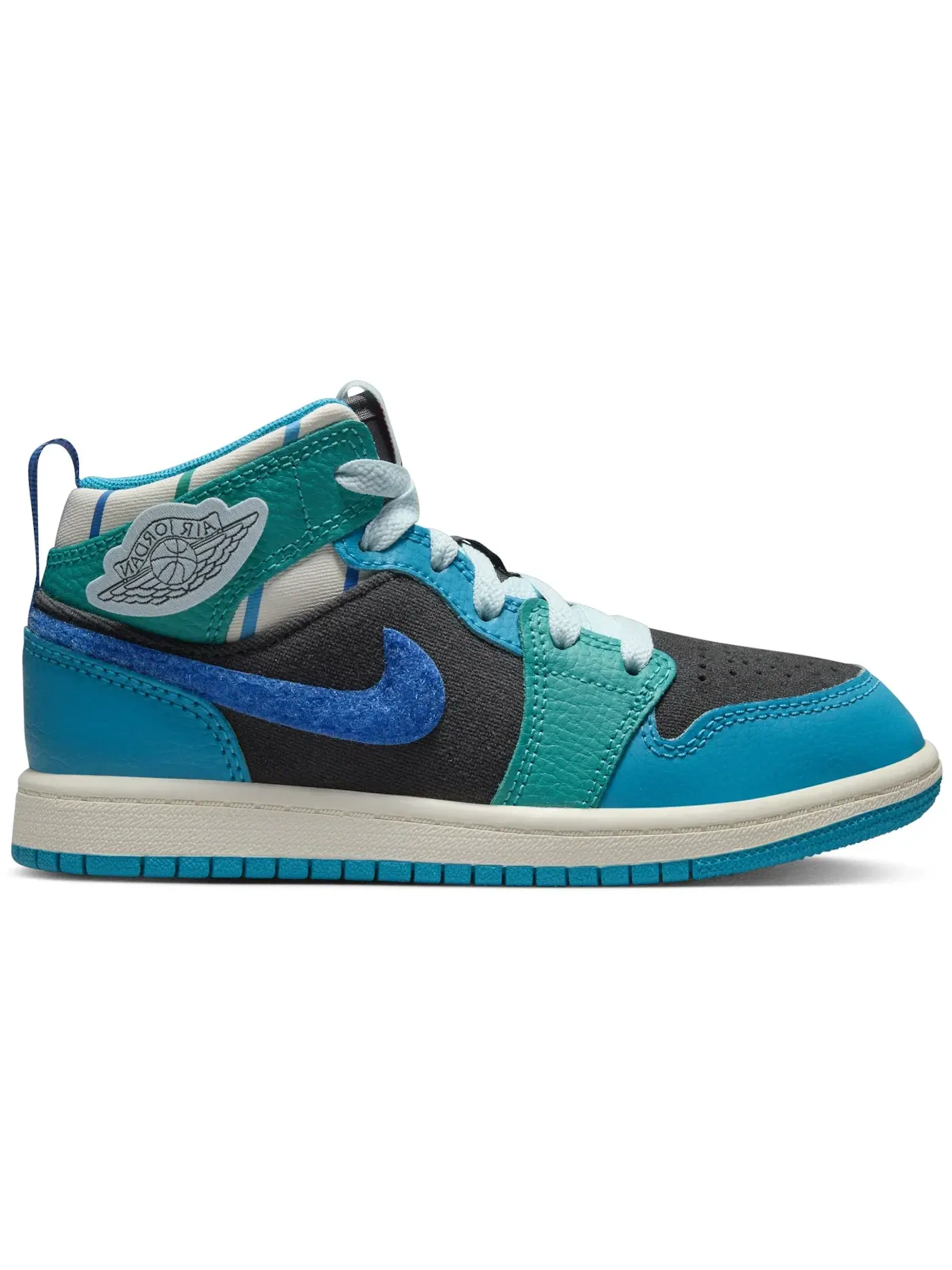 Детские кроссовки Lifestyle Jordan 1 Mid Jordan — изображение 1 из 1, синий