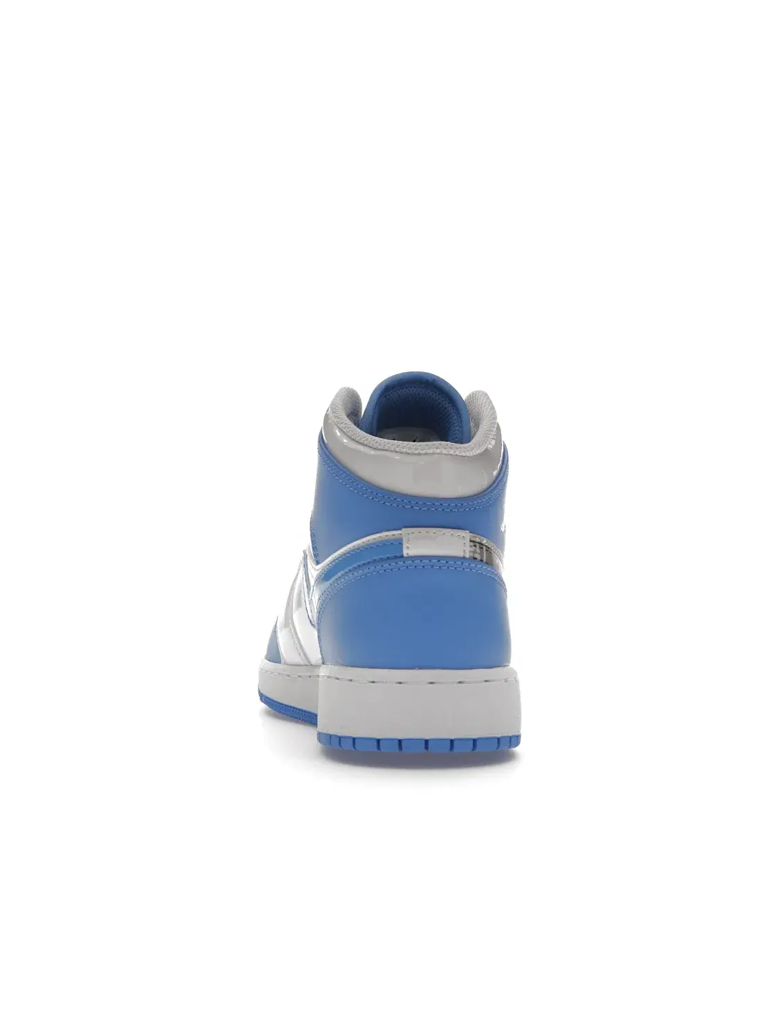 Детские кроссовки с принтом Jordan 1 Mid Sneaker School Game Winner (GS) Jordan — изображение 4 из 4, белый//синий