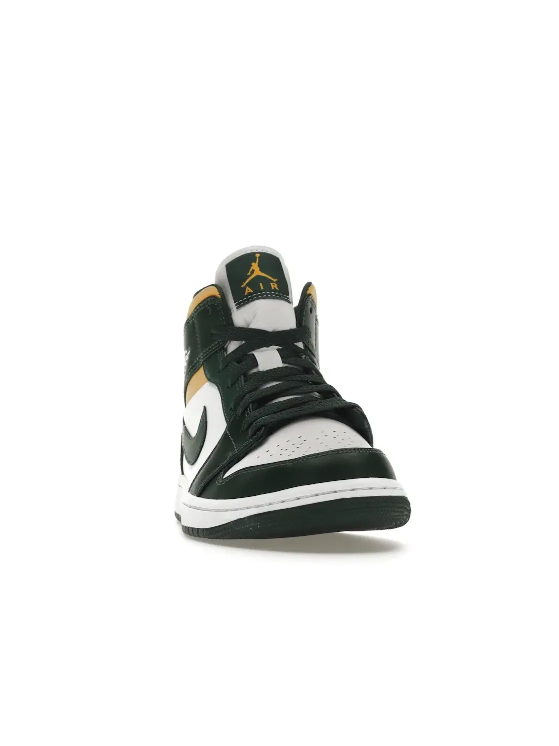 Мужские кроссовки с цветовой гаммой Jordan 1 Mid Sonics Jordan — изображение 2 из 4, зеленый/-белый
