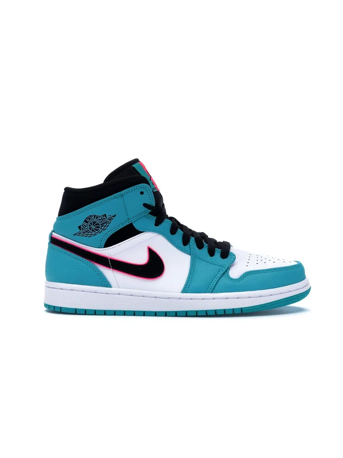 Мужские кроссовки баскетбольные с цветовой блокировкой Jordan 1 Mid Jordan — изображение 1 из 4