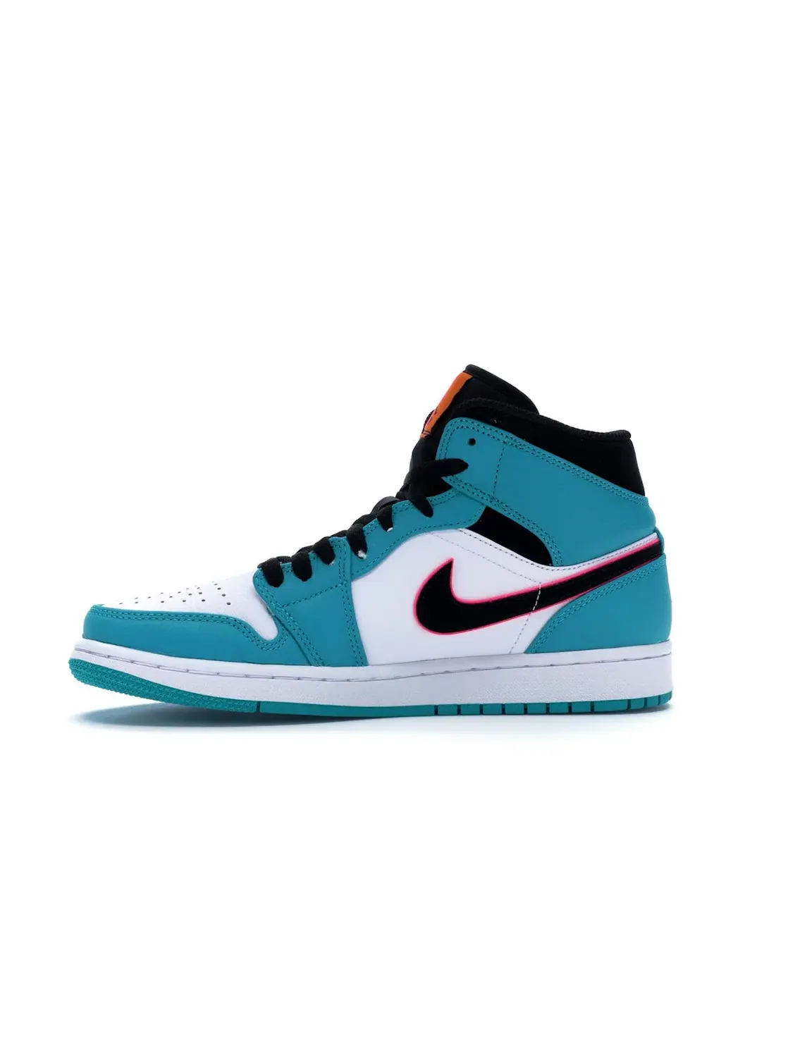 Мужские кроссовки баскетбольные с цветовой блокировкой Jordan 1 Mid Jordan — изображение 3 из 4