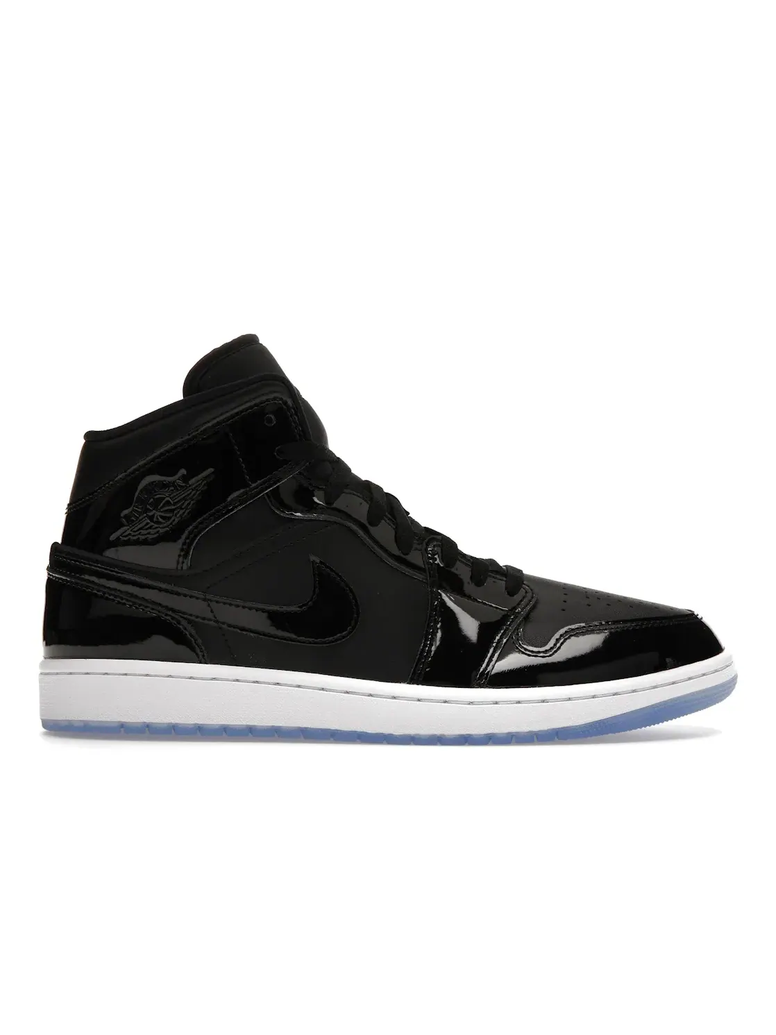 Мужские кроссовки с высоким берцем Jordan 1 Mid SE Space Jam — изображение 1 из 4, черный/темный-белый