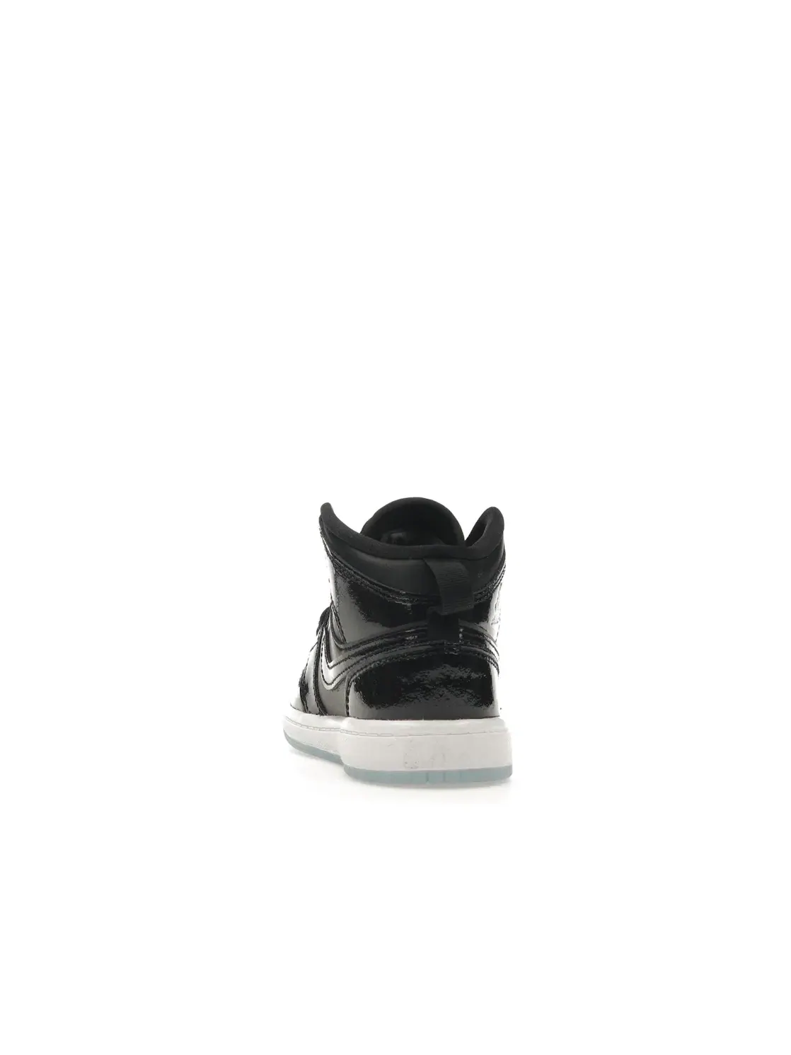 Детские кроссовки с кожаным верхом Jordan 1 Mid SE Jordan — изображение 4 из 4, черный/темный-белый