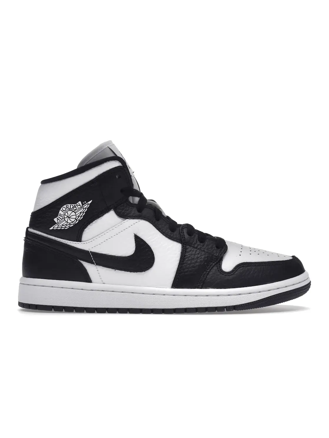 Женские кроссовки с раздвоенным дизайном Jordan 1 Mid Split Jordan — изображение 1 из 4, белый/белый/черный
