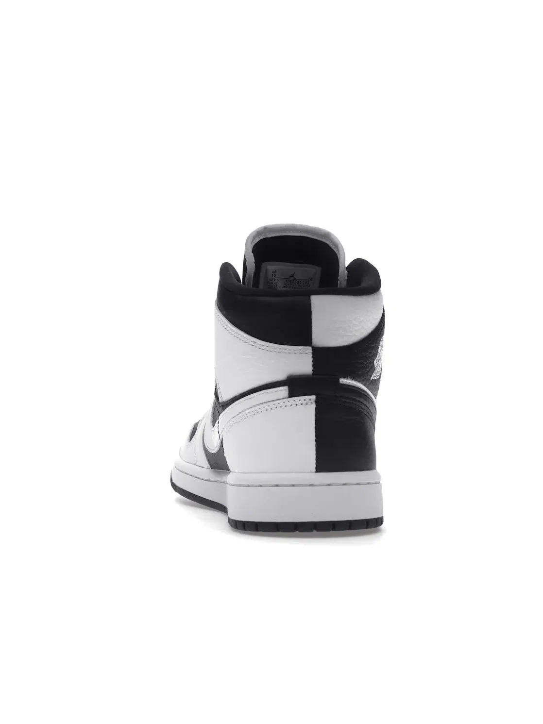 Женские кроссовки с раздвоенным дизайном Jordan 1 Mid Split Jordan — изображение 4 из 4, белый/белый/черный