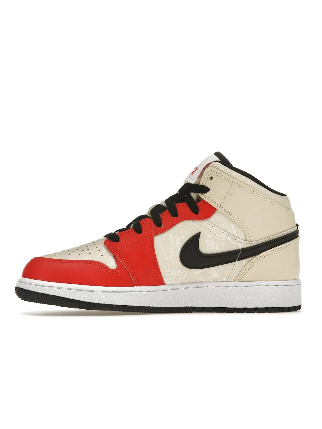 Детские кроссовки для мальчиков с высоким берцем Jordan 1 Mid SS '88 Dunk Contest (GS) Jordan — изображение 3 из 4