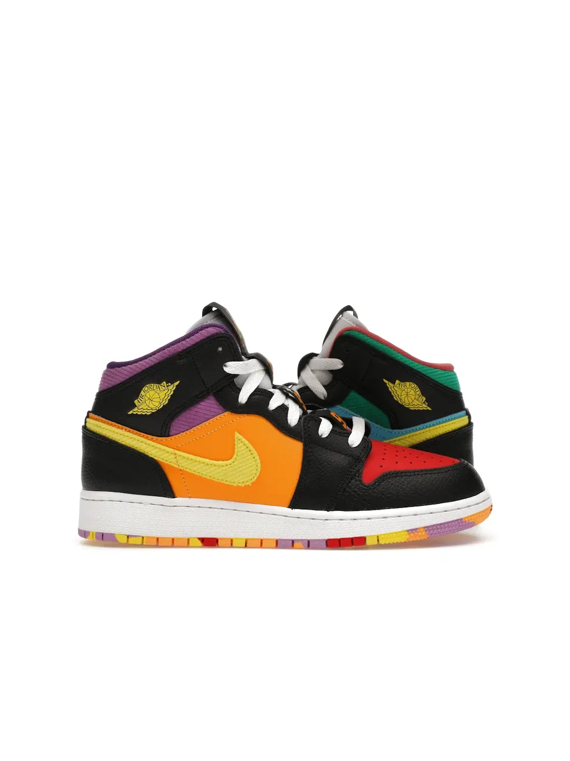 Детские кроссовки с принтом Jordan 1 Mid SS Six Championships Jordan — изображение 1 из 4