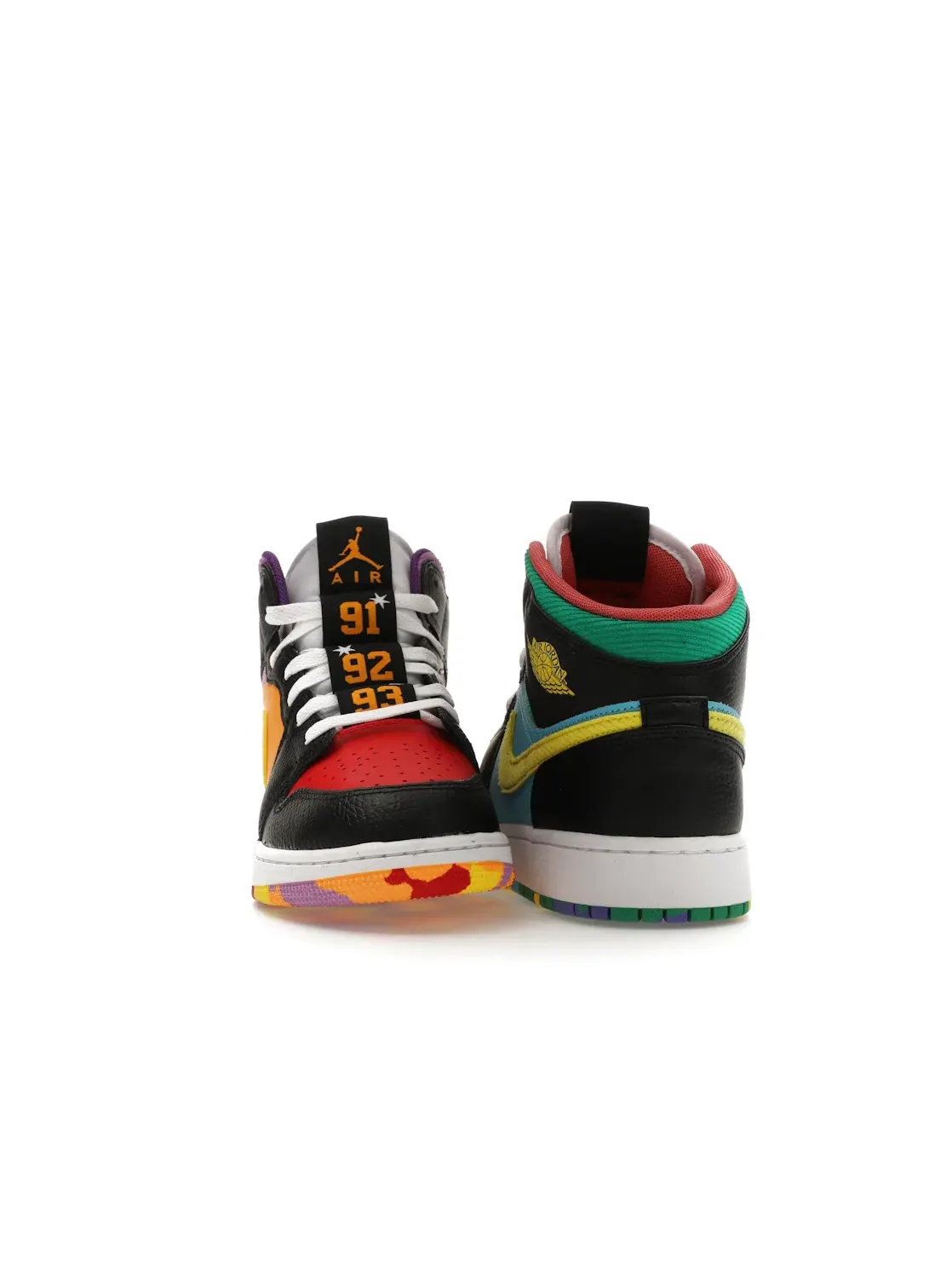 Детские кроссовки с принтом Jordan 1 Mid SS Six Championships Jordan — изображение 2 из 4