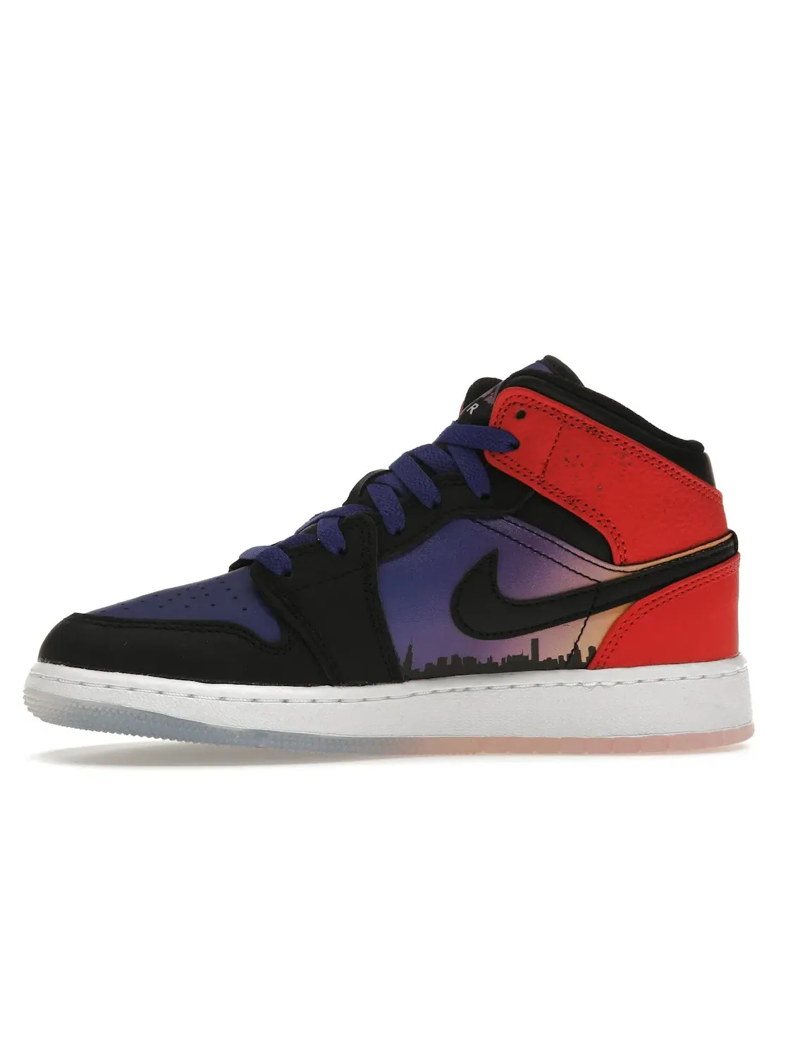 Детские кроссовки для мальчиков с градиентом Jordan 1 Mid SS Jordan — изображение 3 из 4