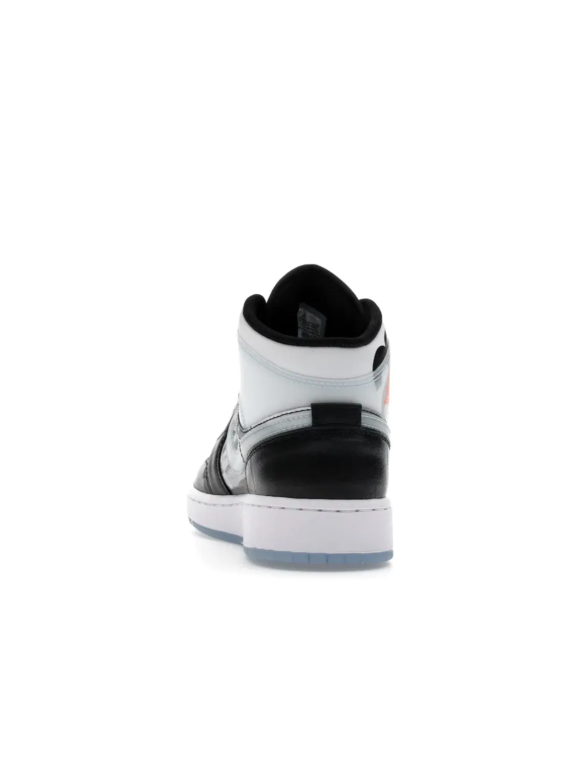 Детские кроссовки Lifestyle с принтом Jordan 1 Mid SS X-Ray Jordan — изображение 4 из 4, черный/синий--белый