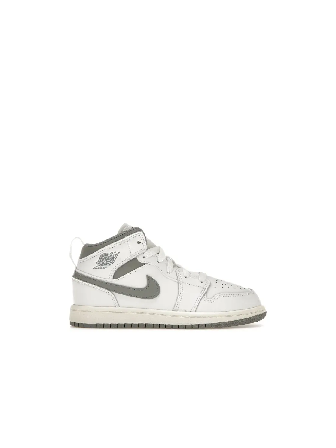 Детские кроссовки с высоким верхом Jordan 1 Mid Jordan — изображение 1 из 4, белый