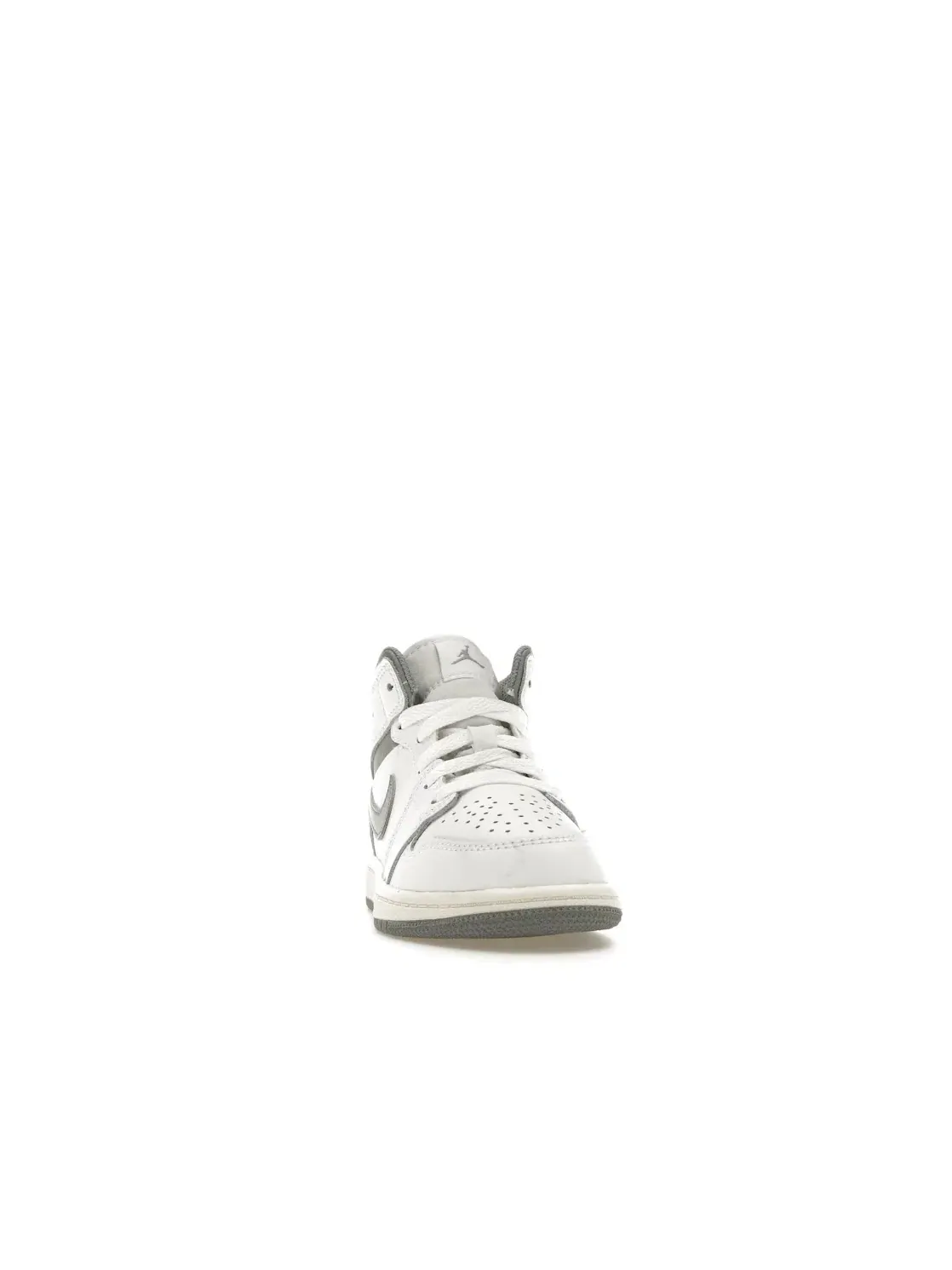 Детские кроссовки с высоким верхом Jordan 1 Mid Jordan — изображение 2 из 4, белый