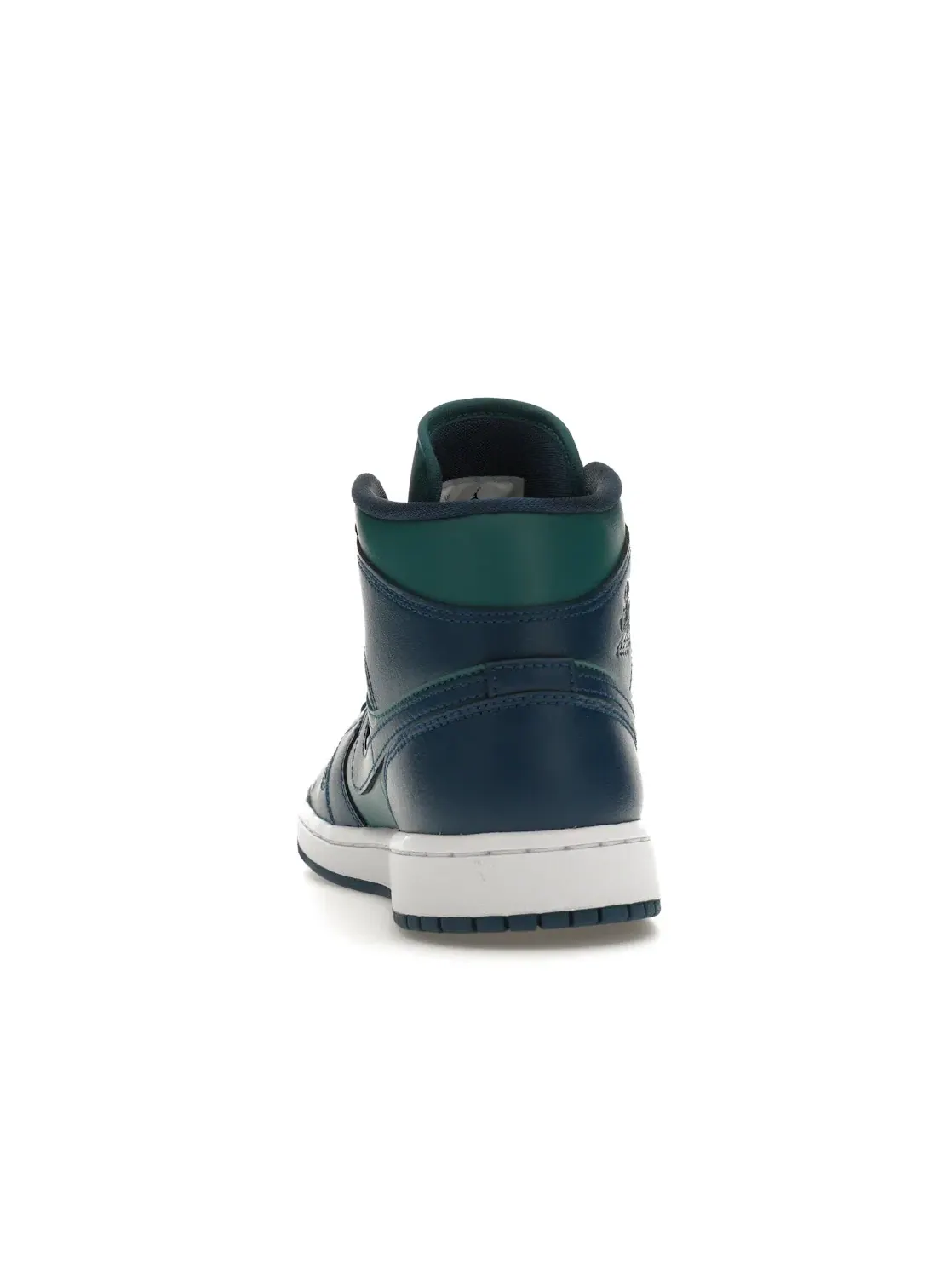 Женские кроссовки с высоким берцем Jordan 1 Mid — изображение 4 из 4, синий/белый