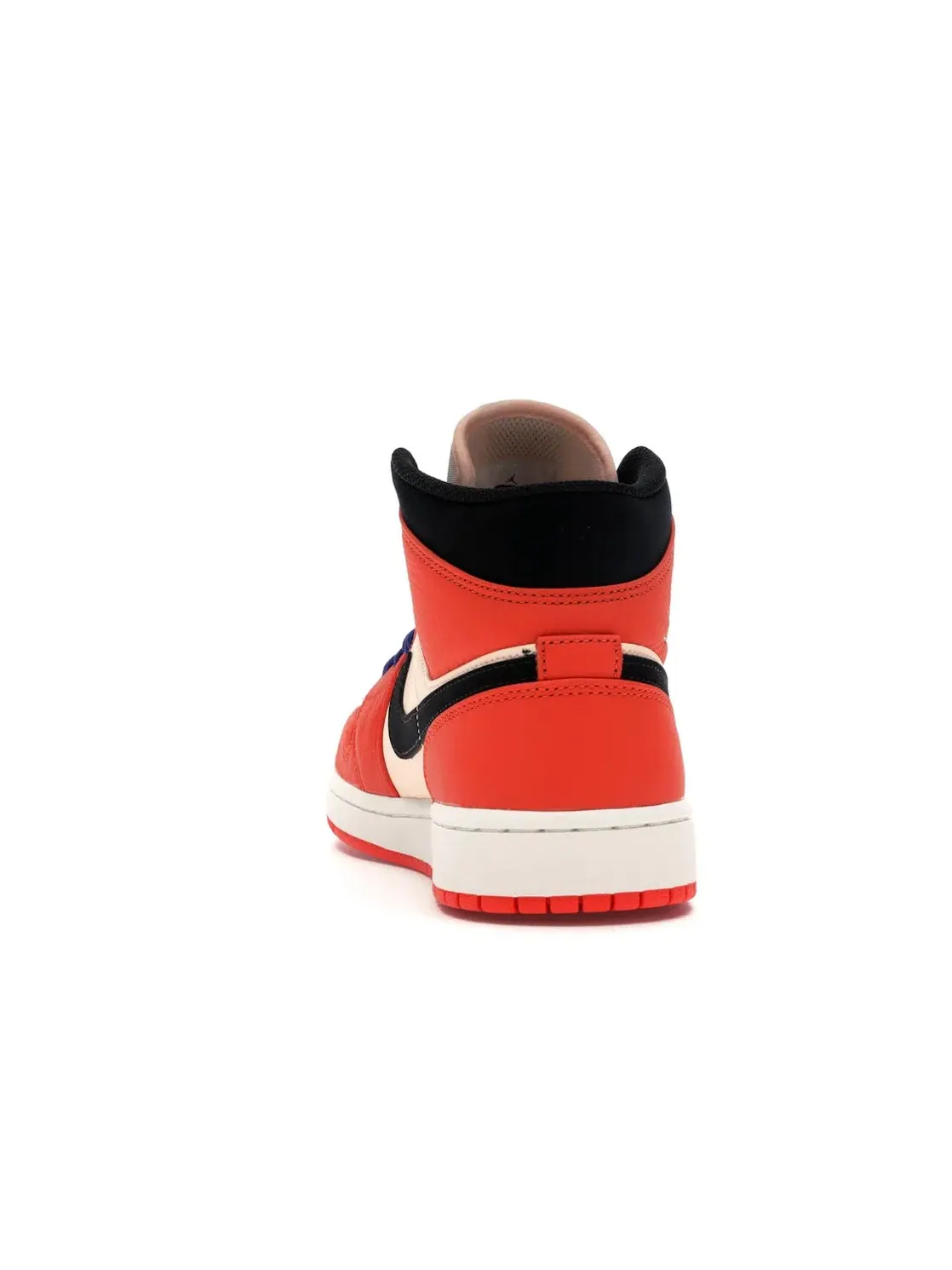 Мужские кроссовки Lifestyle с оранжевым верхом Jordan 1 Mid Jordan — изображение 4 из 4, оранжевый/черный