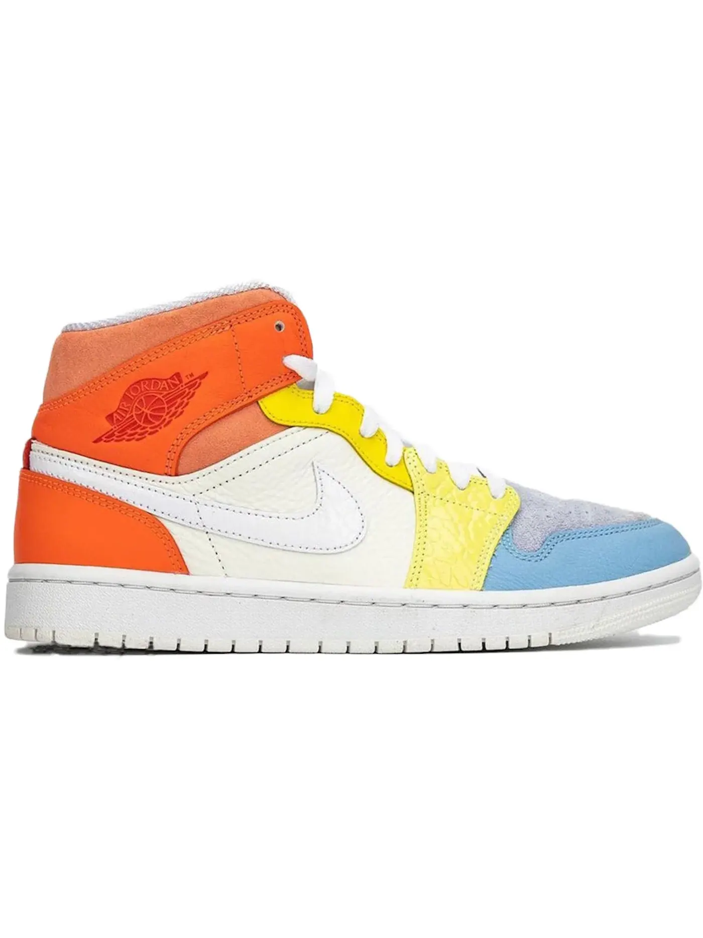 Мужские кроссовки с кожаным верхом Jordan 1 Mid To My First Coach — изображение 1 из 1