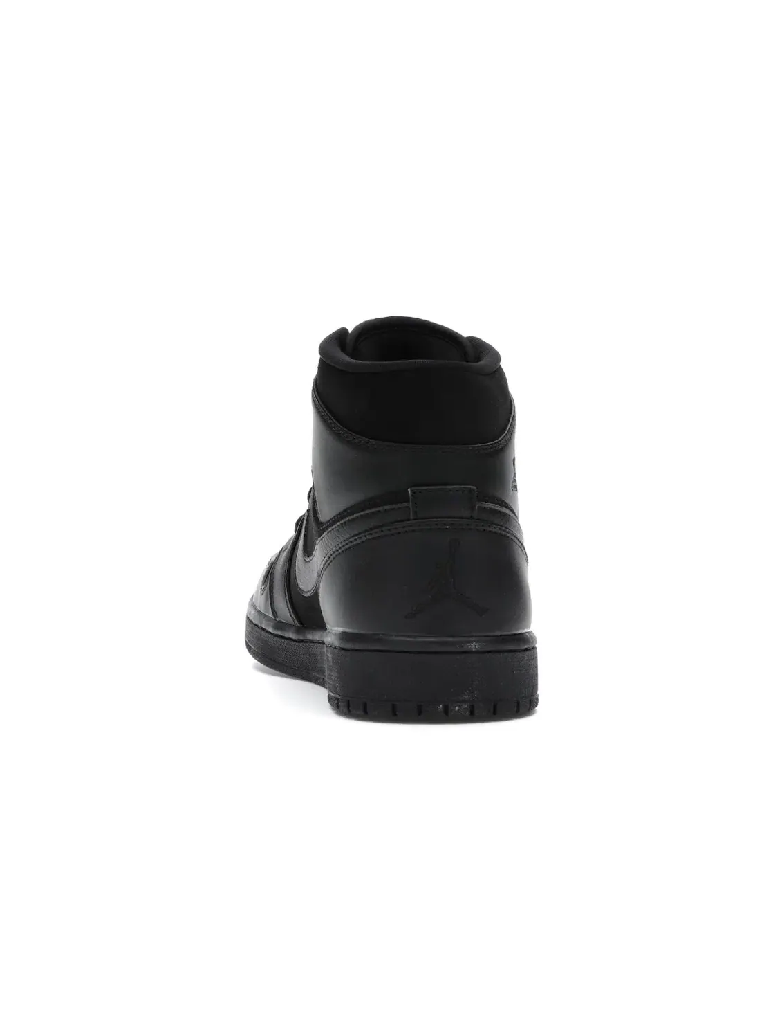 Мужские кроссовки с высоким берцем Jordan 1 Mid Jordan — изображение 4 из 4, черный/черный-черный