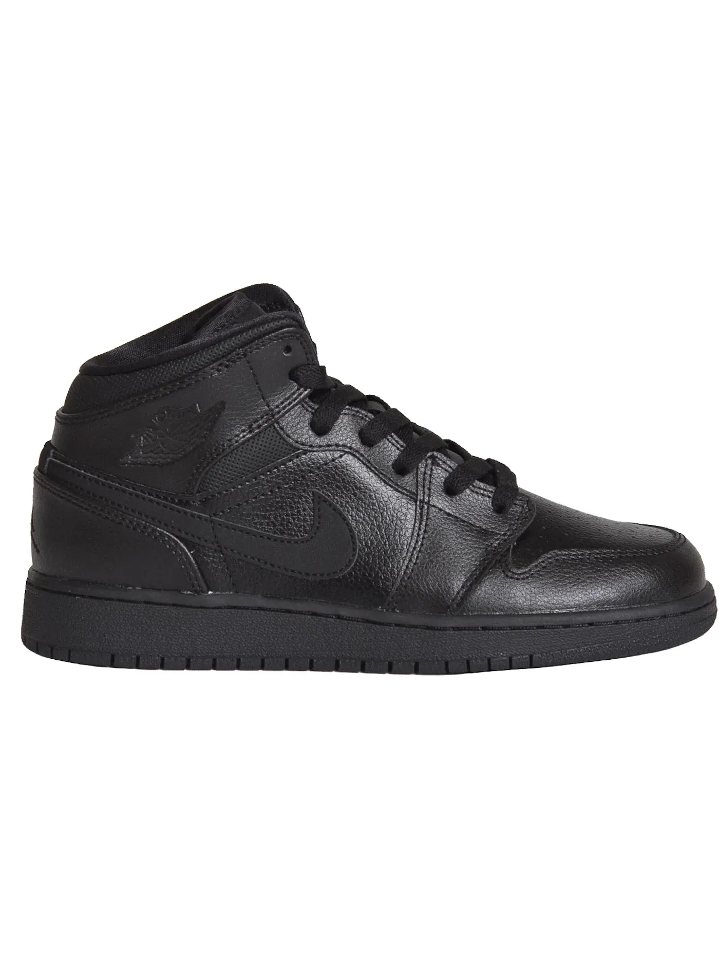 Детские кроссовки Lifestyle Jordan 1 Mid Jordan — изображение 1 из 1, черный/черный-черный