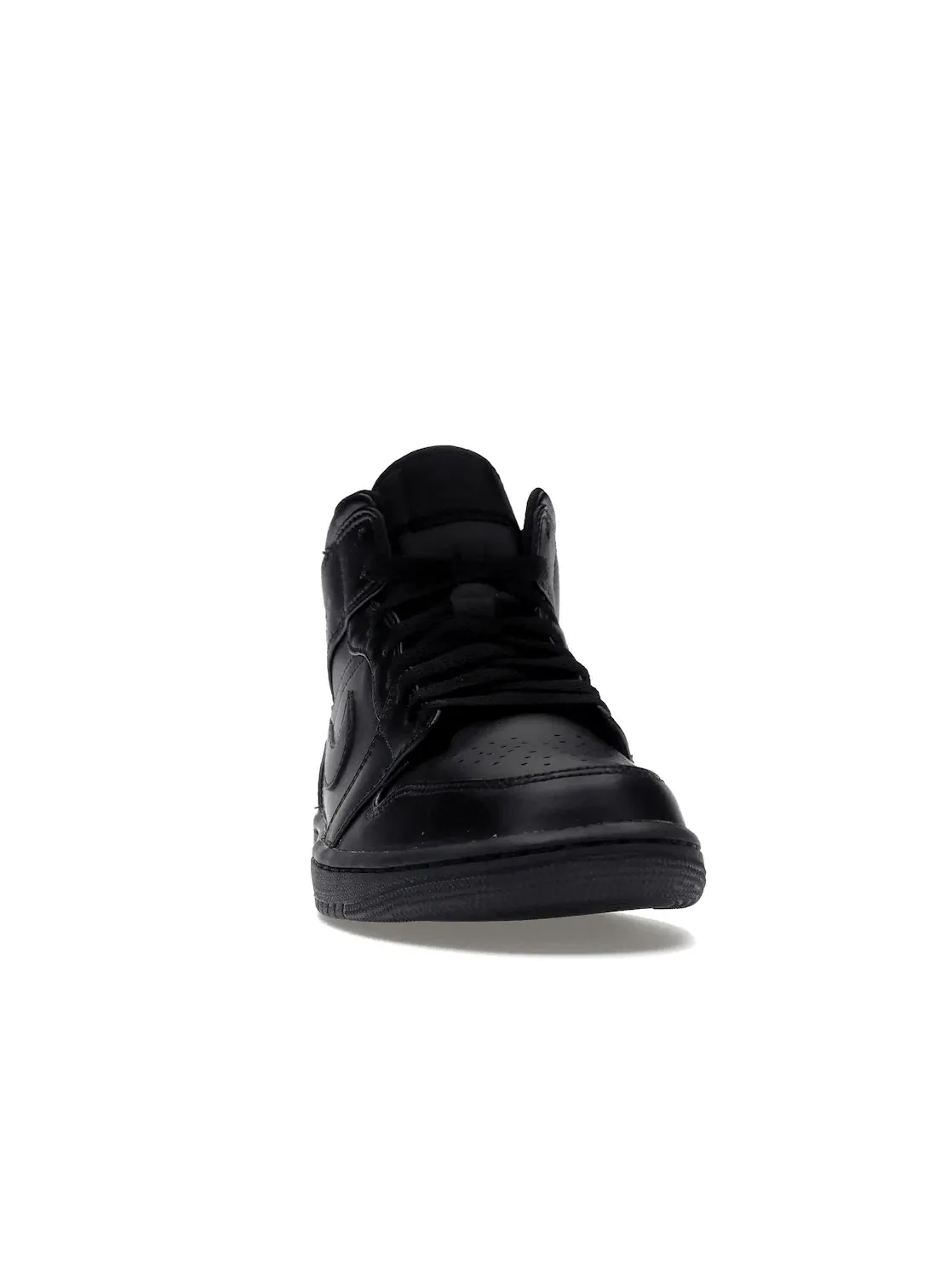 Мужские кроссовки с цельнокроеным верхом Jordan 1 Mid Jordan — изображение 2 из 4, черный/черный/черный