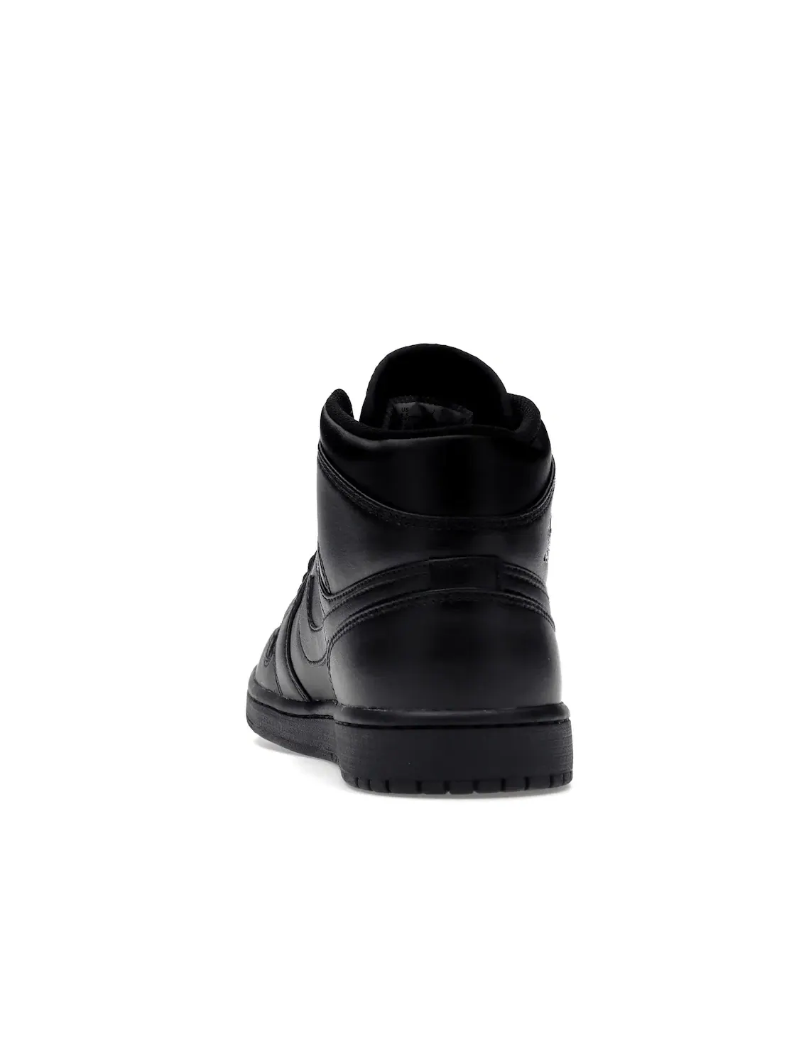 Мужские кроссовки с цельнокроеным верхом Jordan 1 Mid Jordan — изображение 4 из 4, черный/черный/черный