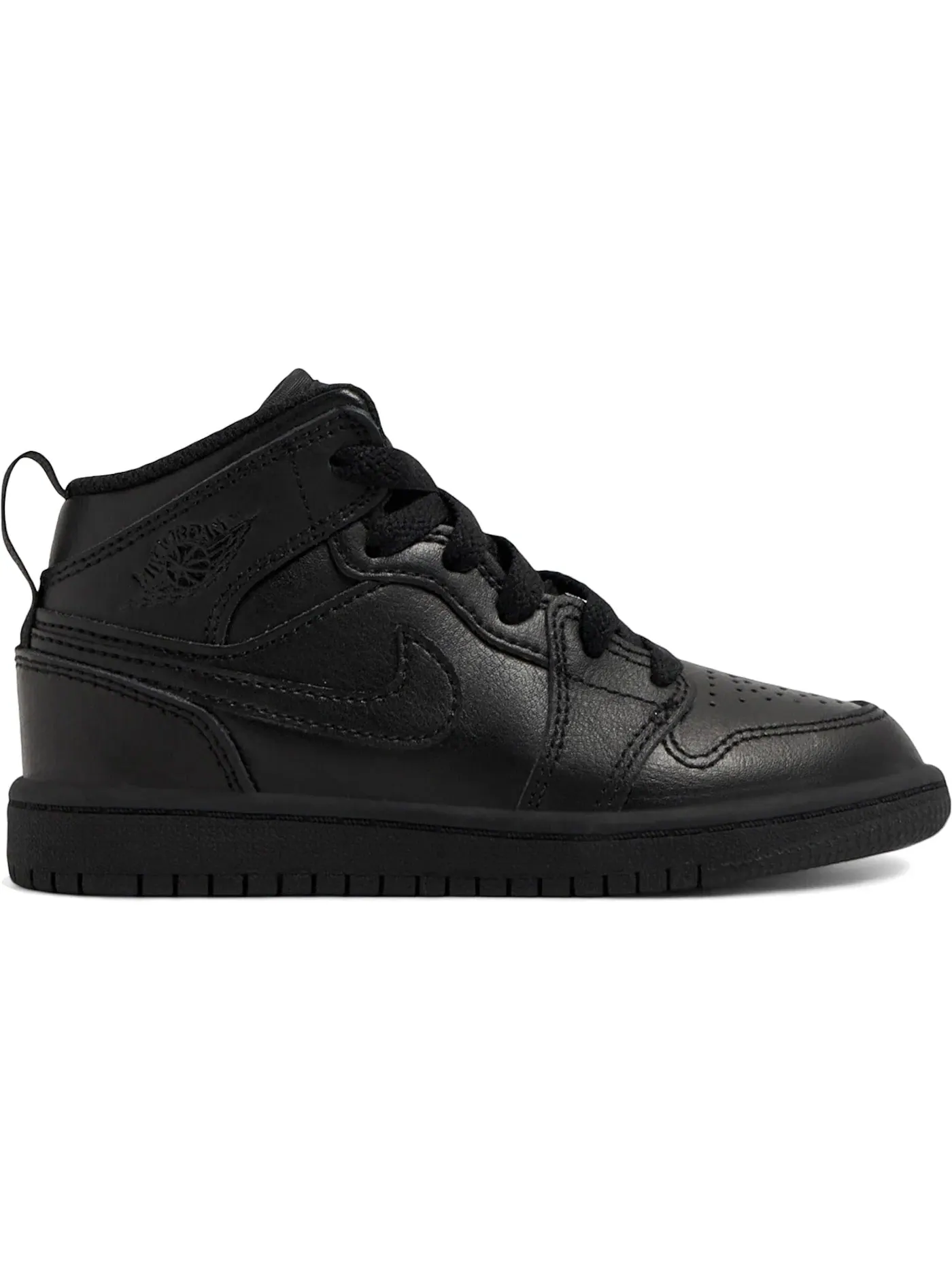 Детские кроссовки с высоким берцем Jordan 1 Mid Jordan — изображение 1 из 1, черный