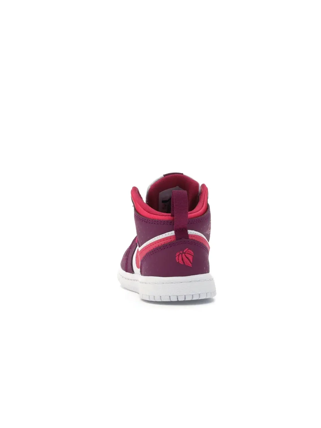 Детские кроссовки Lifestyle Jordan 1 Mid Jordan — изображение 4 из 4, розовый-белый