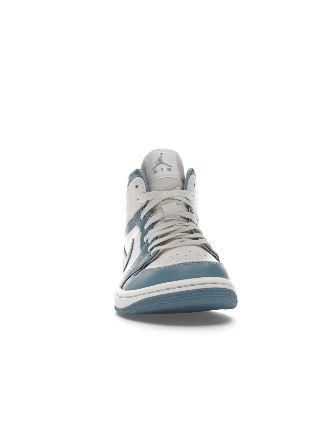 Женские кроссовки Lifestyle с принтом Jordan 1 Mid UNC Jordan — изображение 2 из 4, белый/синий