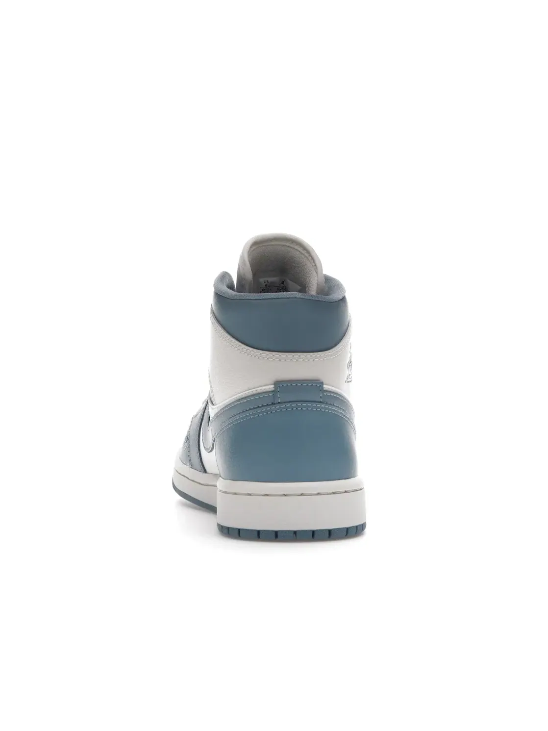 Женские кроссовки Lifestyle с принтом Jordan 1 Mid UNC Jordan — изображение 4 из 4, белый/синий