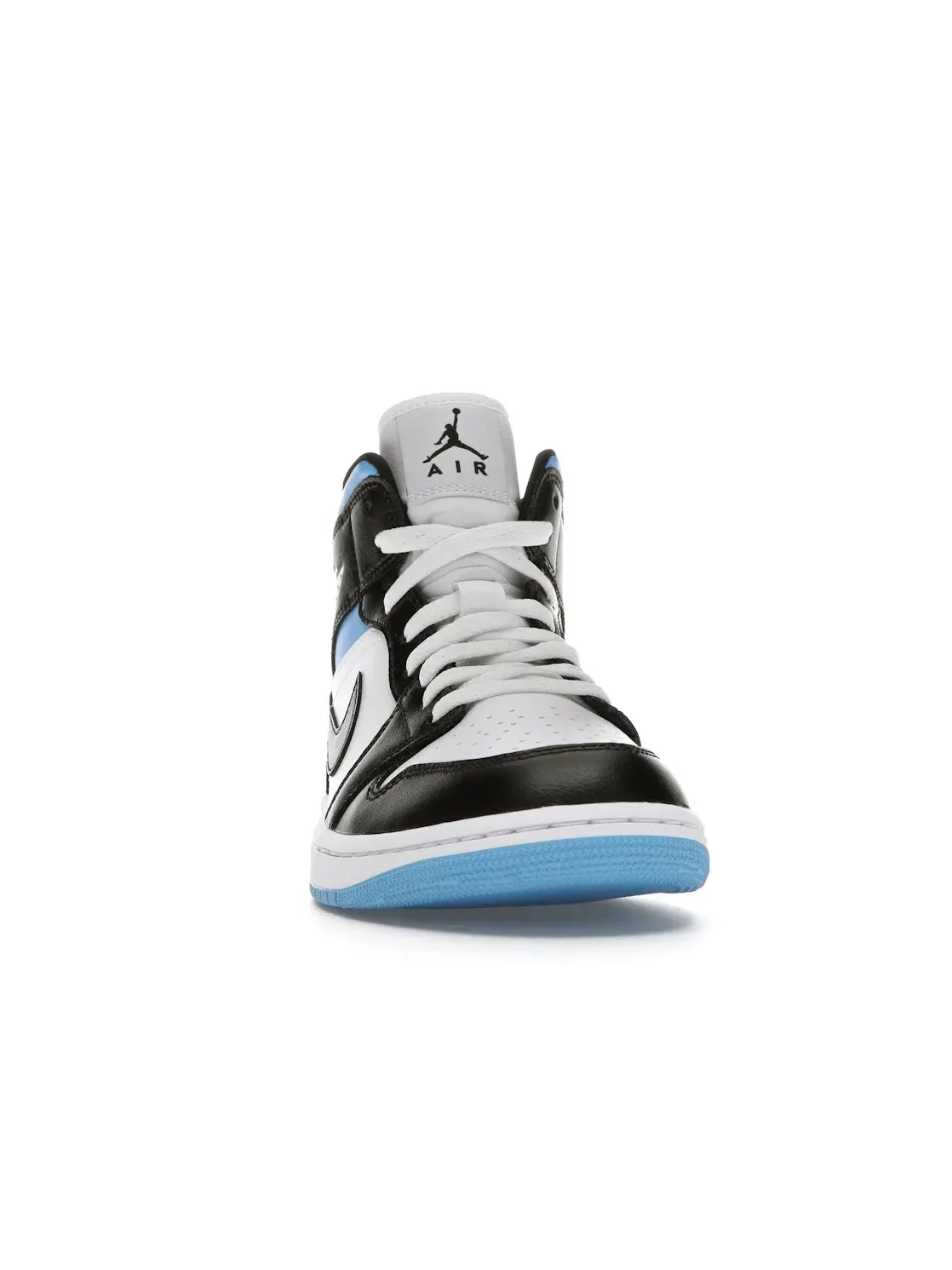 Женские кроссовки Lifestyle с принтом Jordan 1 Mid Jordan — изображение 2 из 4, белый/черный-синий