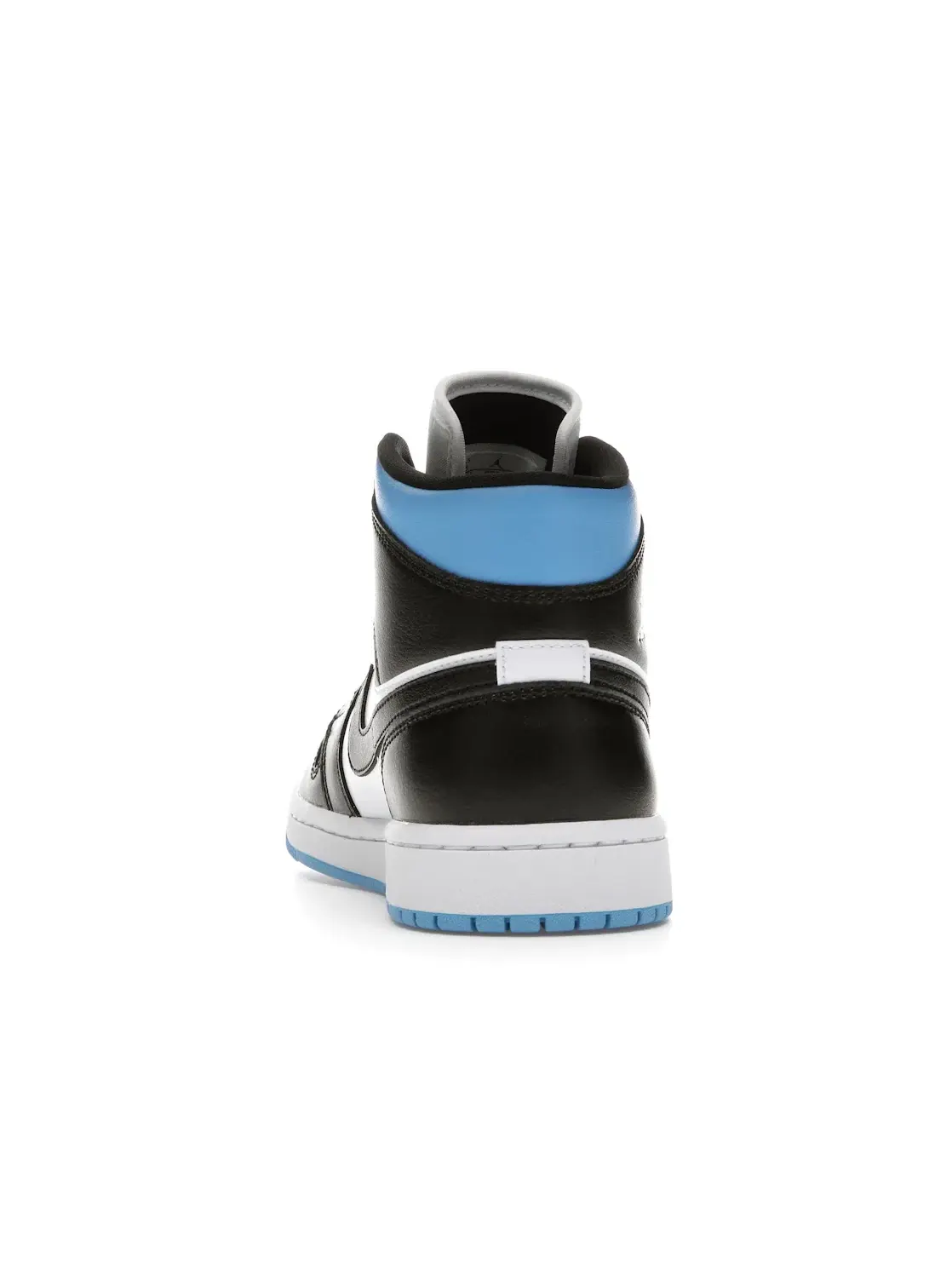 Женские кроссовки Lifestyle с принтом Jordan 1 Mid Jordan — изображение 4 из 4, белый/черный-синий