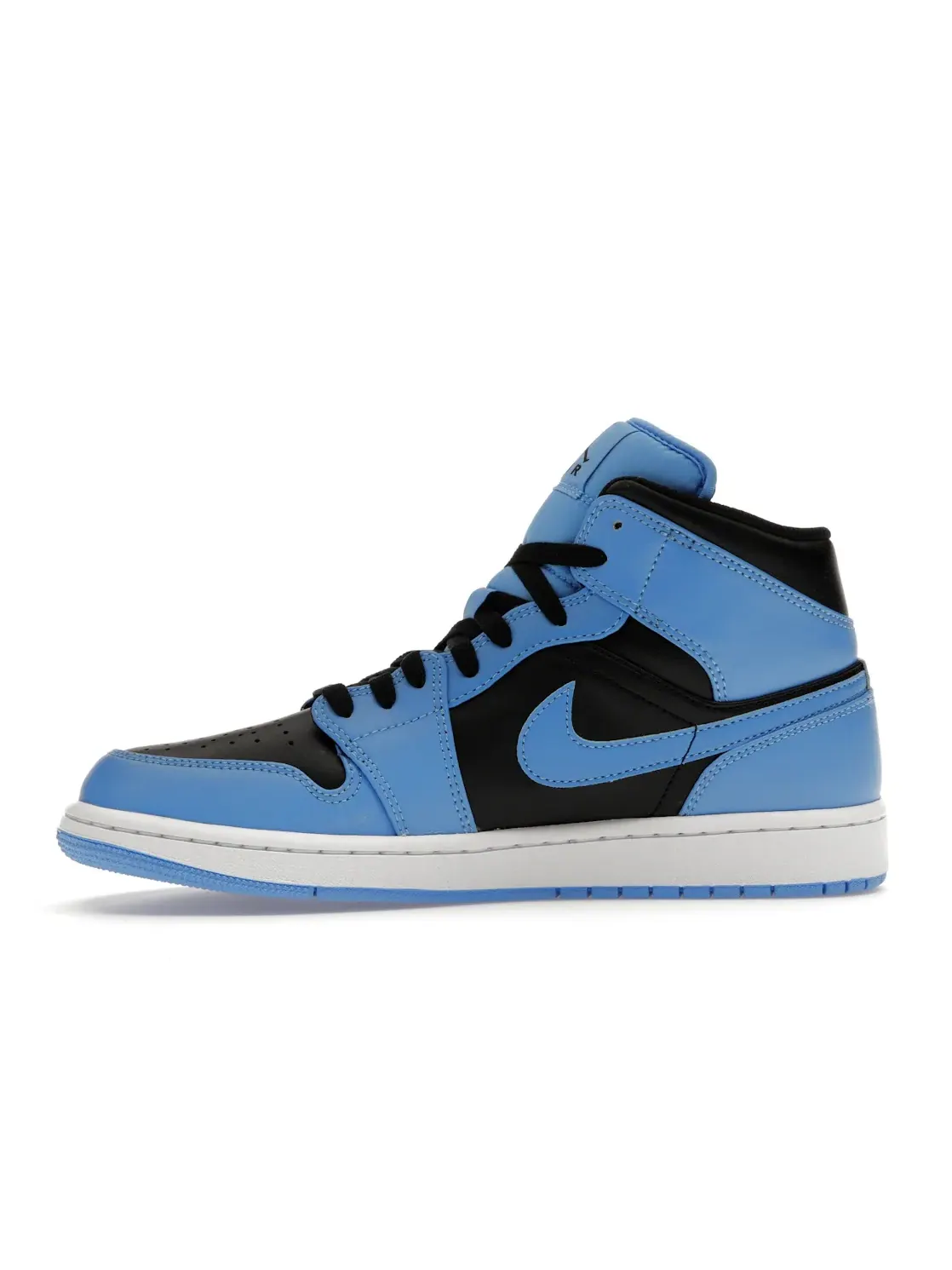Мужские кроссовки с кожаным верхом Jordan 1 Mid Jordan — изображение 3 из 4, синий/белый/черный