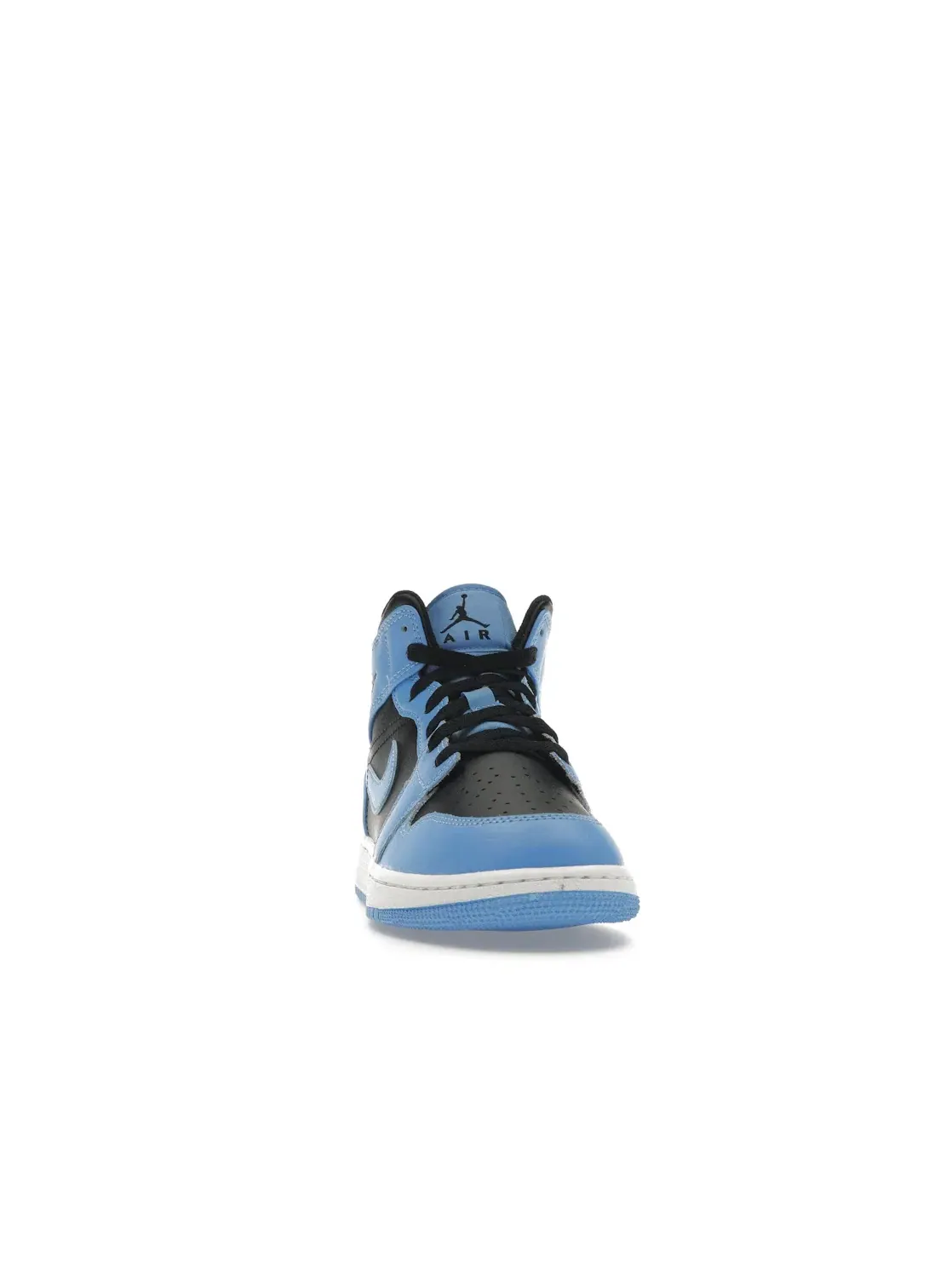 Детские кроссовки с кожаным верхом Jordan 1 Mid Jordan — изображение 2 из 4, синий/белый/черный