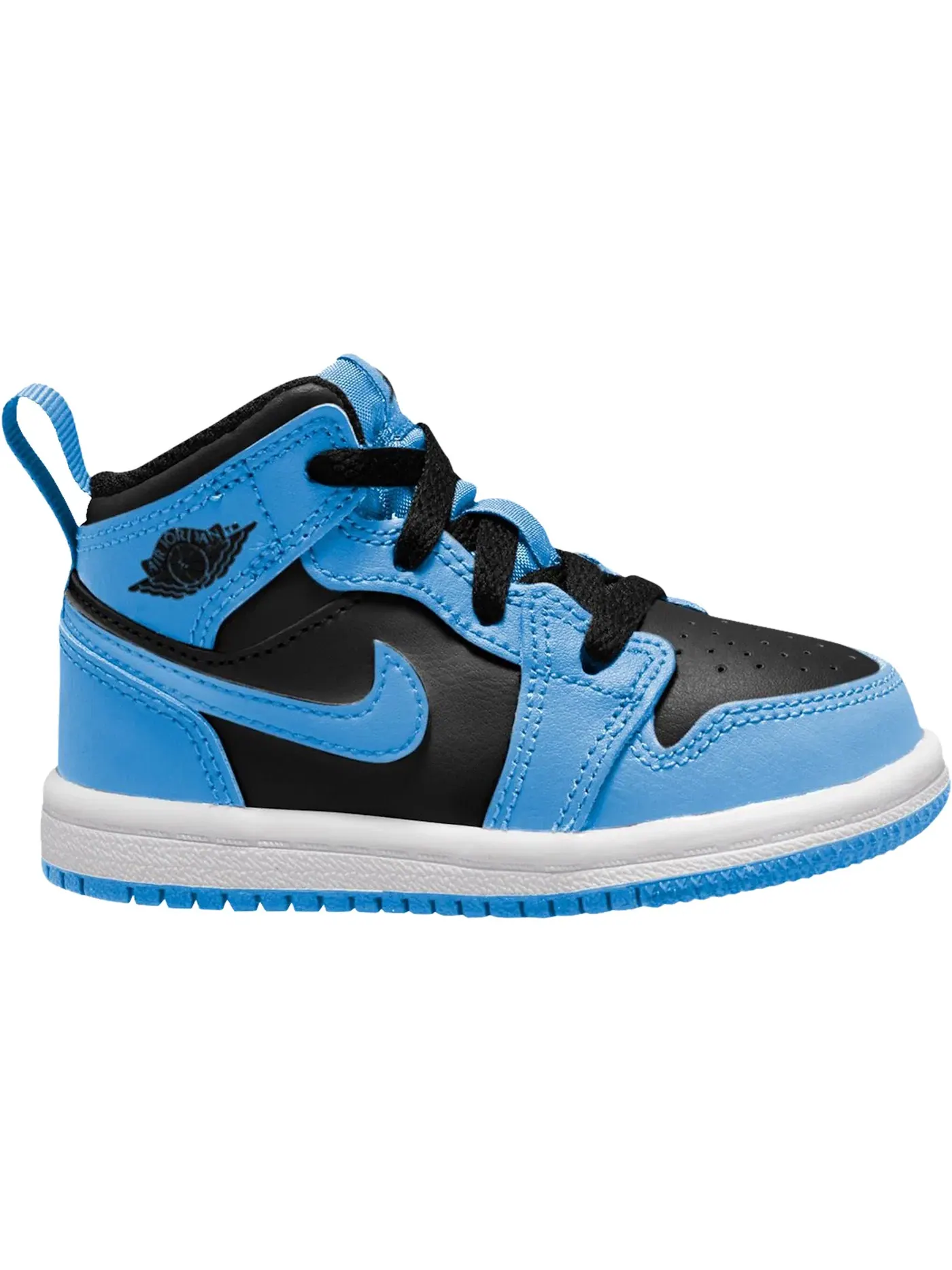Детские кроссовки Lifestyle Jordan 1 Mid — изображение 1 из 1, синий/белый/черный
