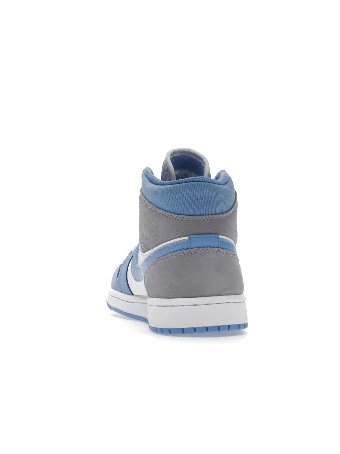 Мужские кроссовки с принтом Jordan 1 Mid Jordan — изображение 4 из 4, синий/серый