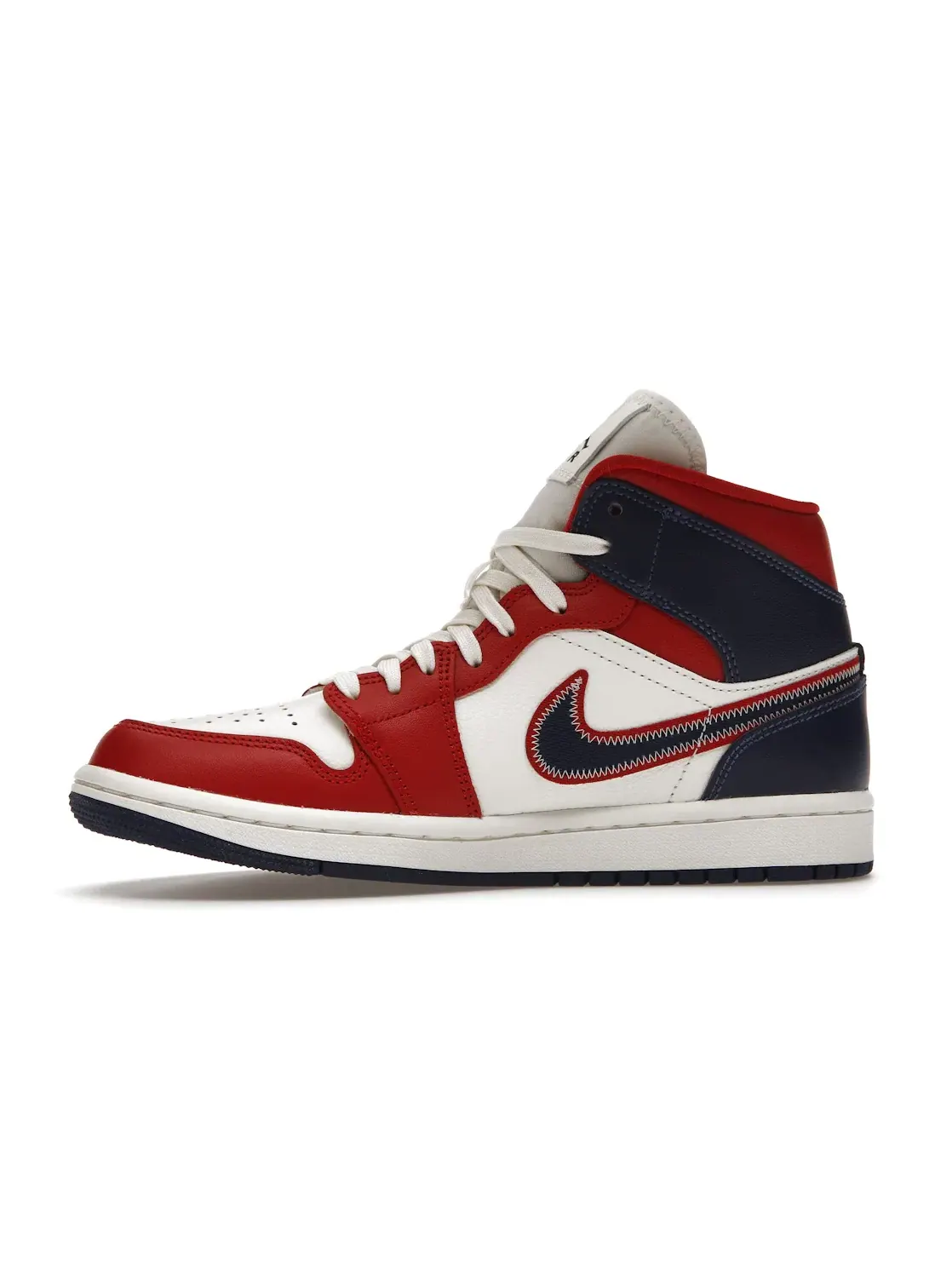 Женские кроссовки с принтом Jordan 1 Mid USA Jordan — изображение 3 из 4