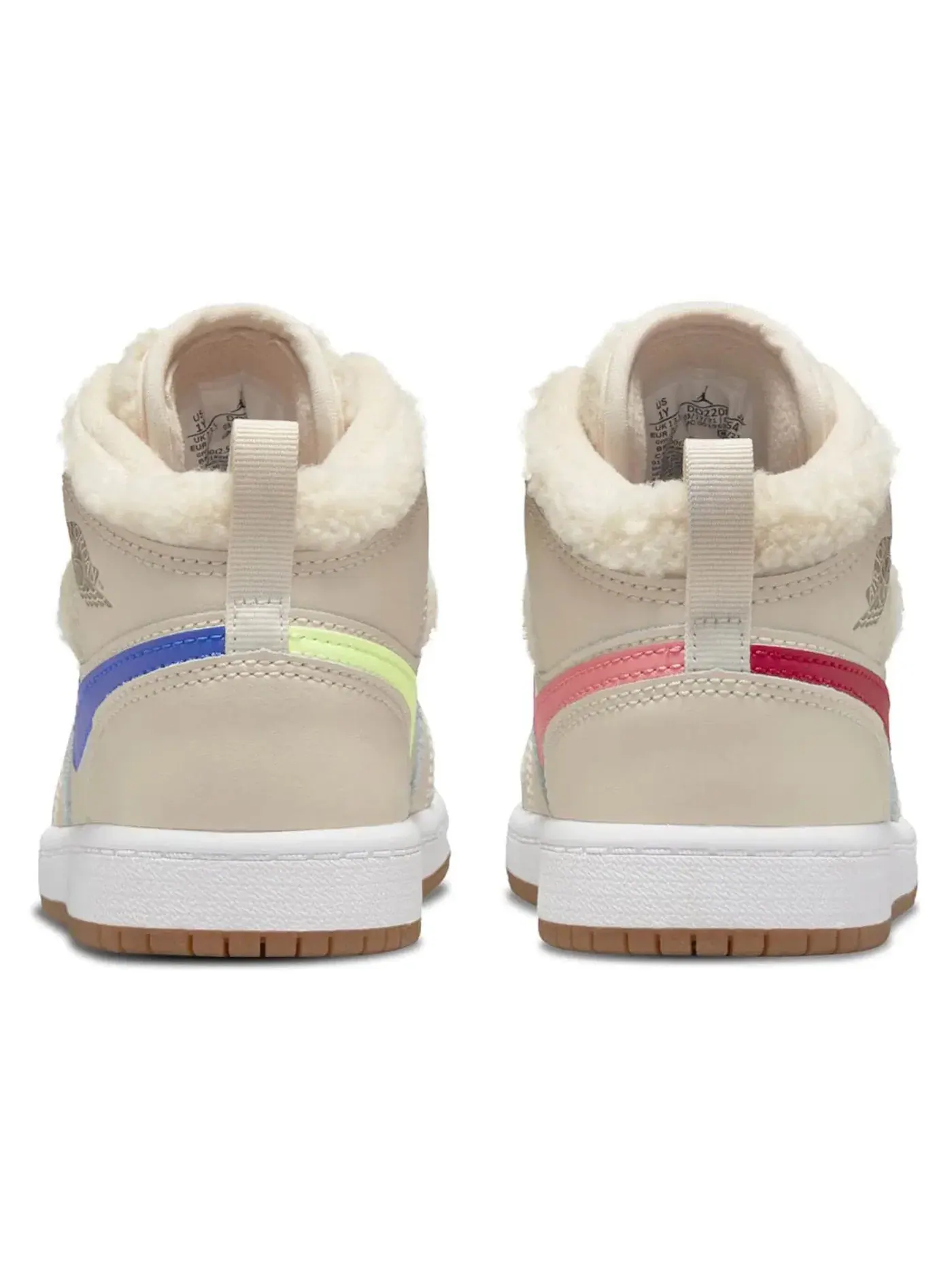 Детские кроссовки Lifestyle с модельным номером Jordan 1 Mid Utility Jordan — изображение 3 из 3, белый/синий-темный