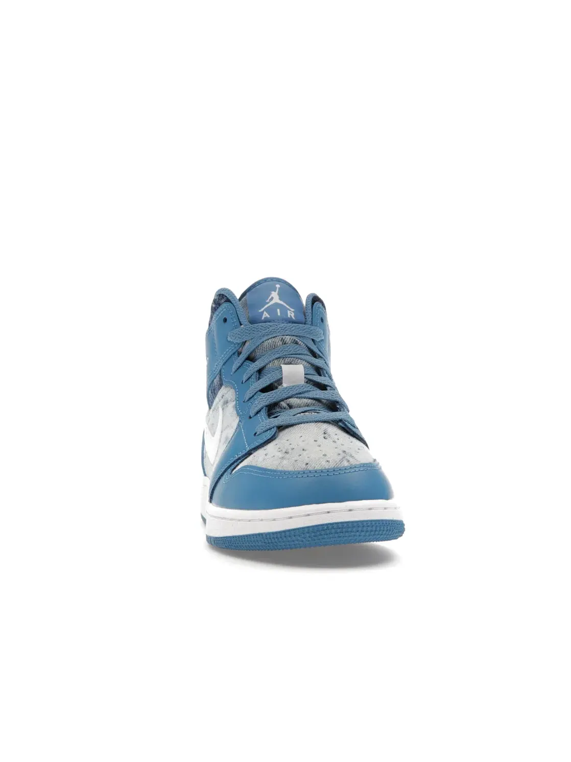 Детские кроссовки Lifestyle с принтом Jordan 1 Mid Washed Denim Jordan — изображение 2 из 4