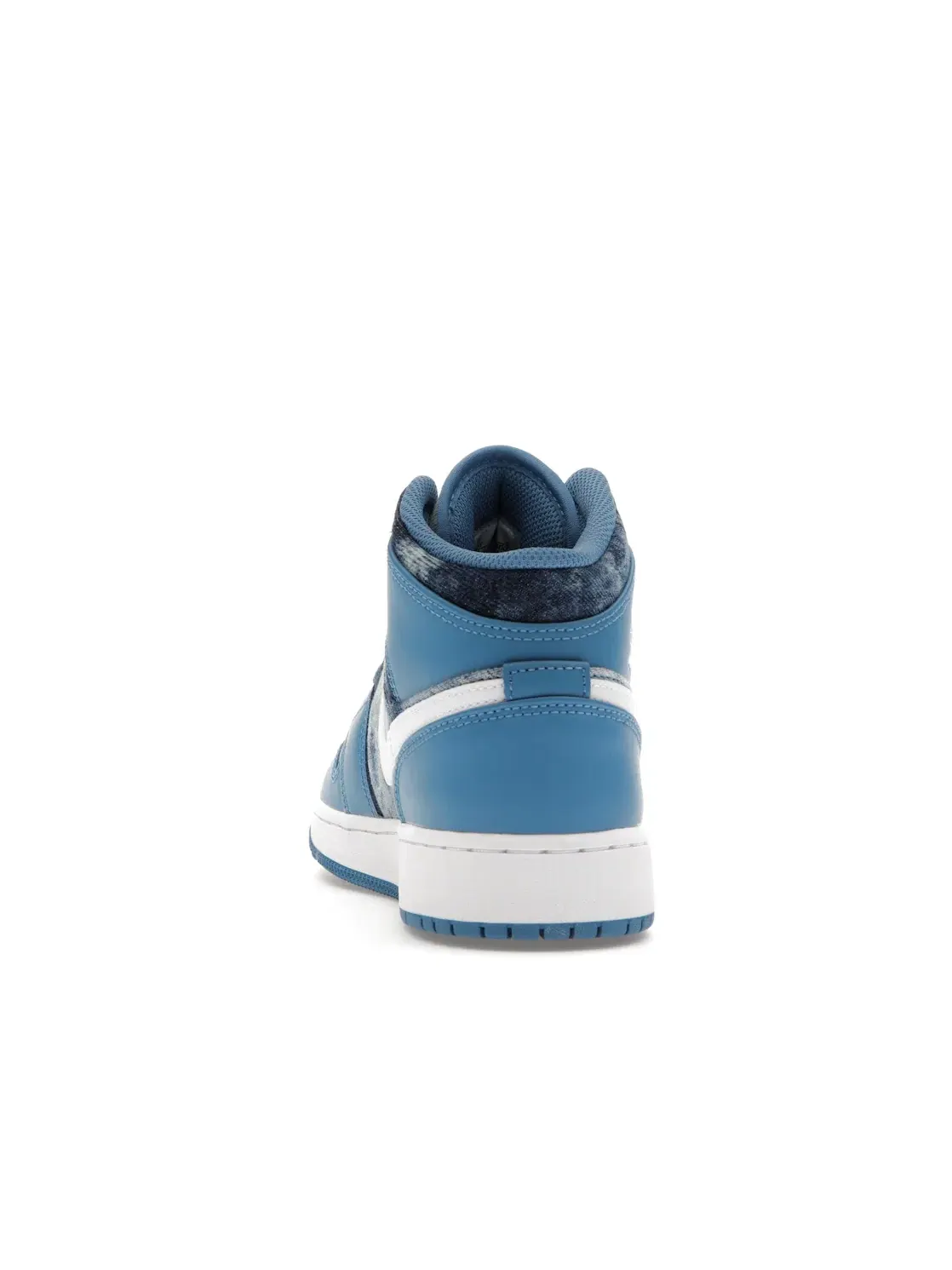 Детские кроссовки Lifestyle с принтом Jordan 1 Mid Washed Denim Jordan — изображение 4 из 4