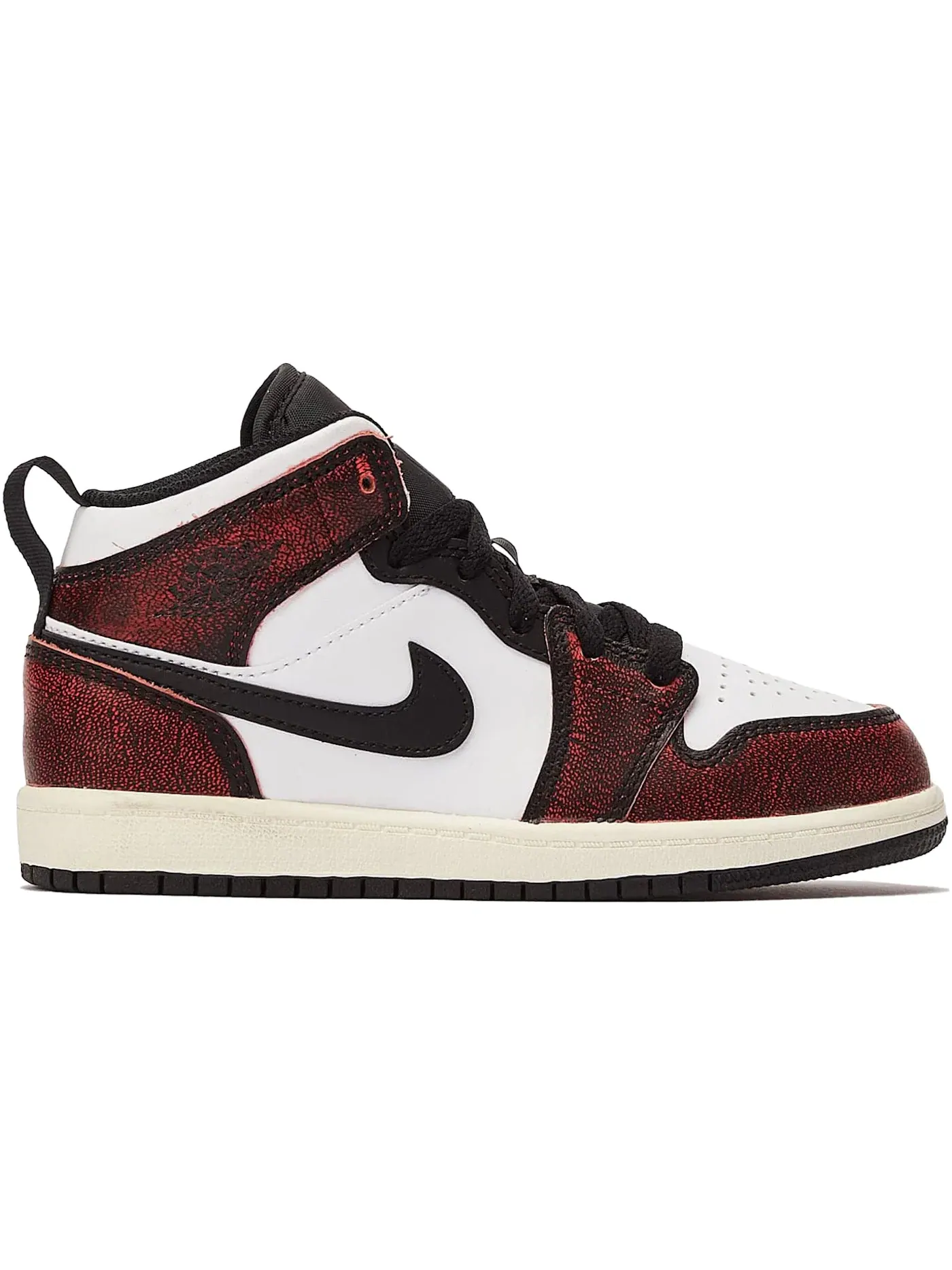 Детские кроссовки Lifestyle Jordan 1 Mid Wear-Away Chicago Jordan — изображение 1 из 1, черный/белый