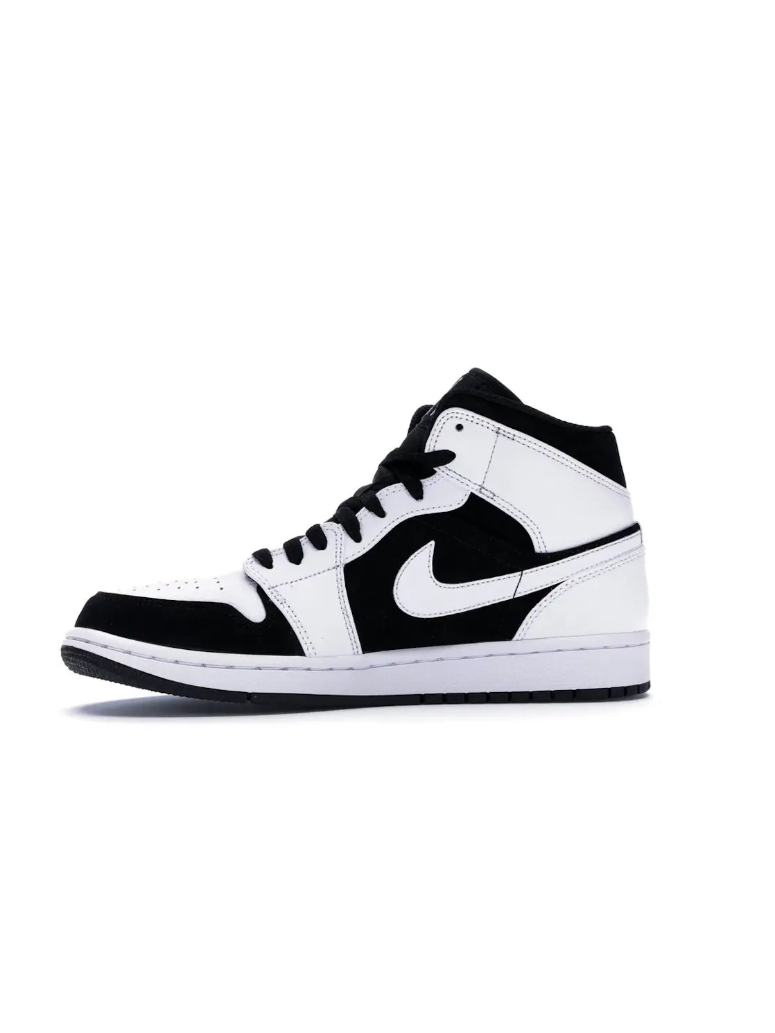 Мужские кроссовки с высоким верхом Jordan 1 Mid Jordan — изображение 3 из 4, белый/черный-белый