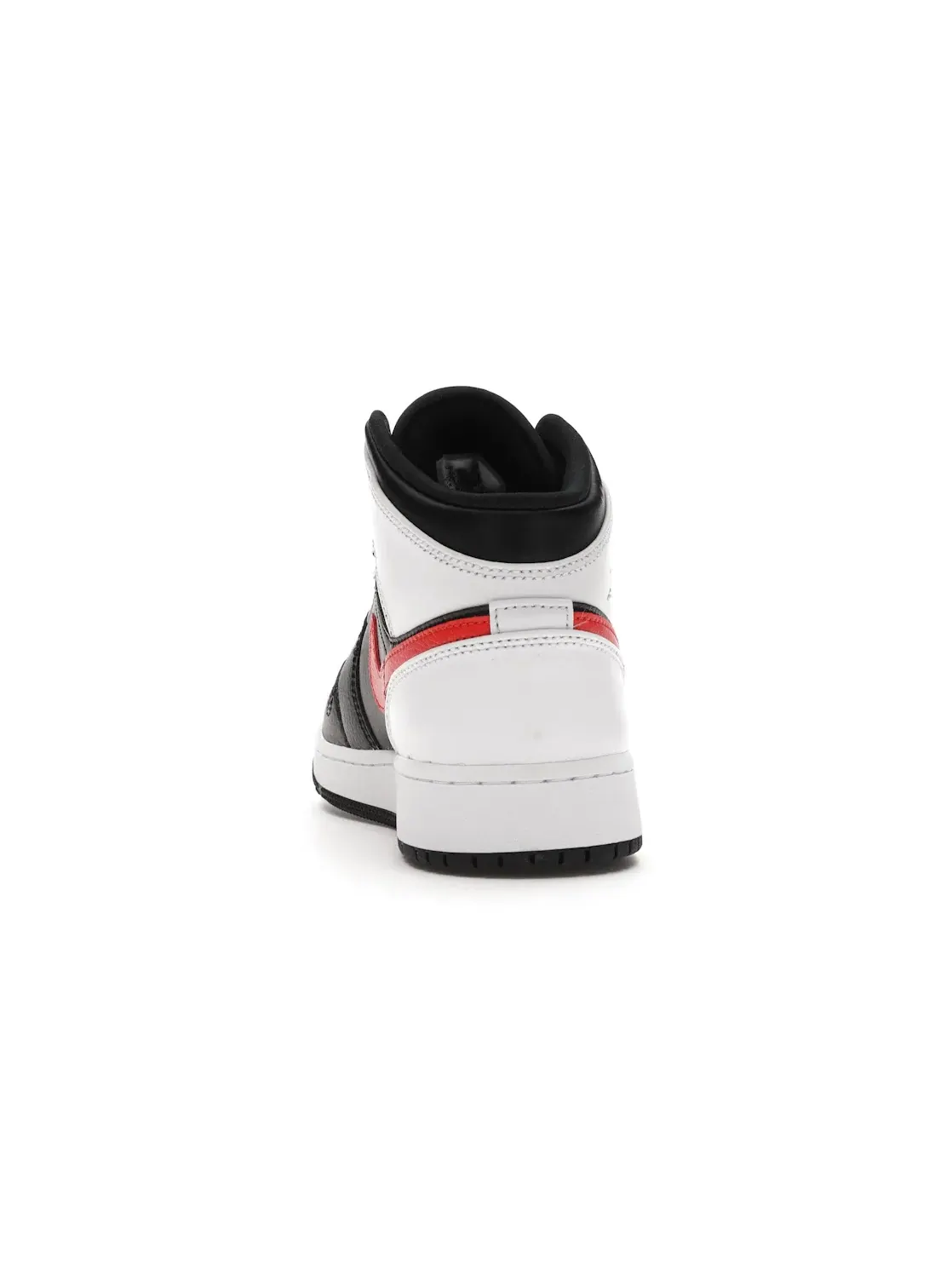 Детские кроссовки Lifestyle с кожаным верхом Jordan 1 Mid Jordan — изображение 4 из 4, черный/красный-белый
