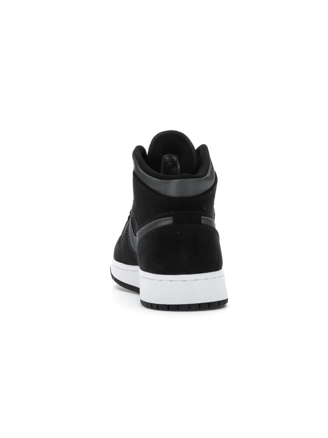 Детские кроссовки Lifestyle с брендовой расцветкой Jordan 1 Mid — изображение 4 из 4, черный/серый