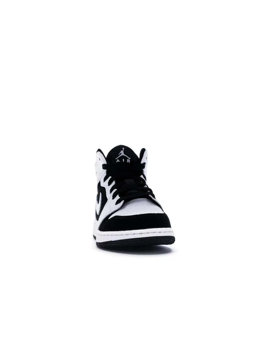 Детские кроссовки для мальчиков с принтом Jordan 1 Mid Jordan — изображение 2 из 4, белый/черный-белый