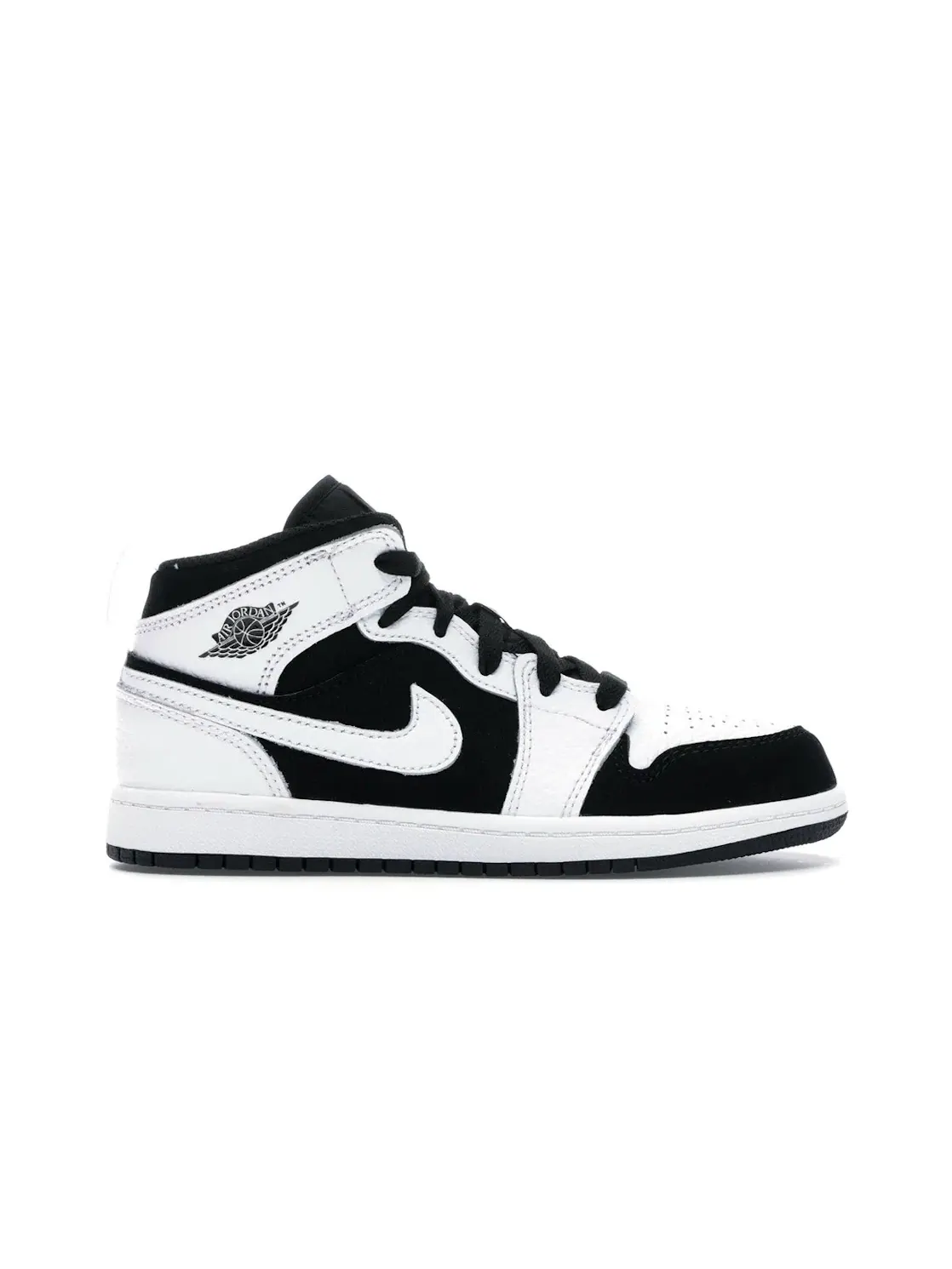 Детские кроссовки Lifestyle Jordan 1 Mid Jordan — изображение 1 из 4, белый/черный-белый