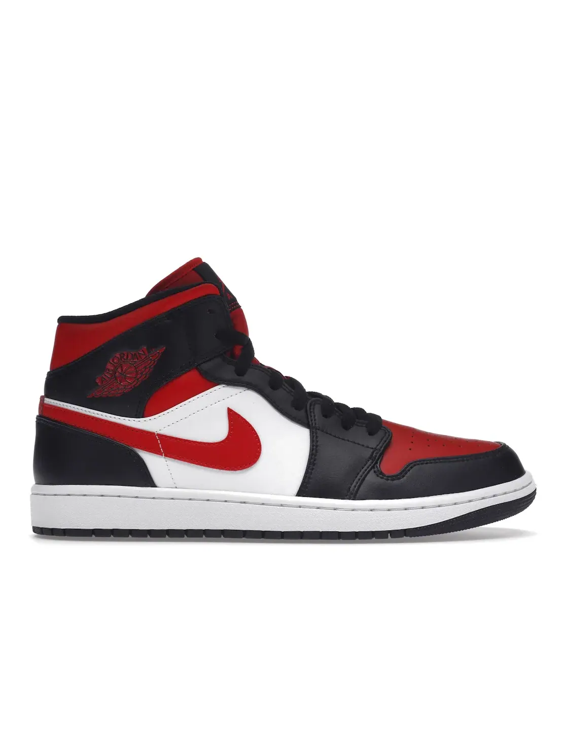 Мужские кроссовки Lifestyle Jordan 1 Mid — изображение 1 из 4, белый/черный-красный