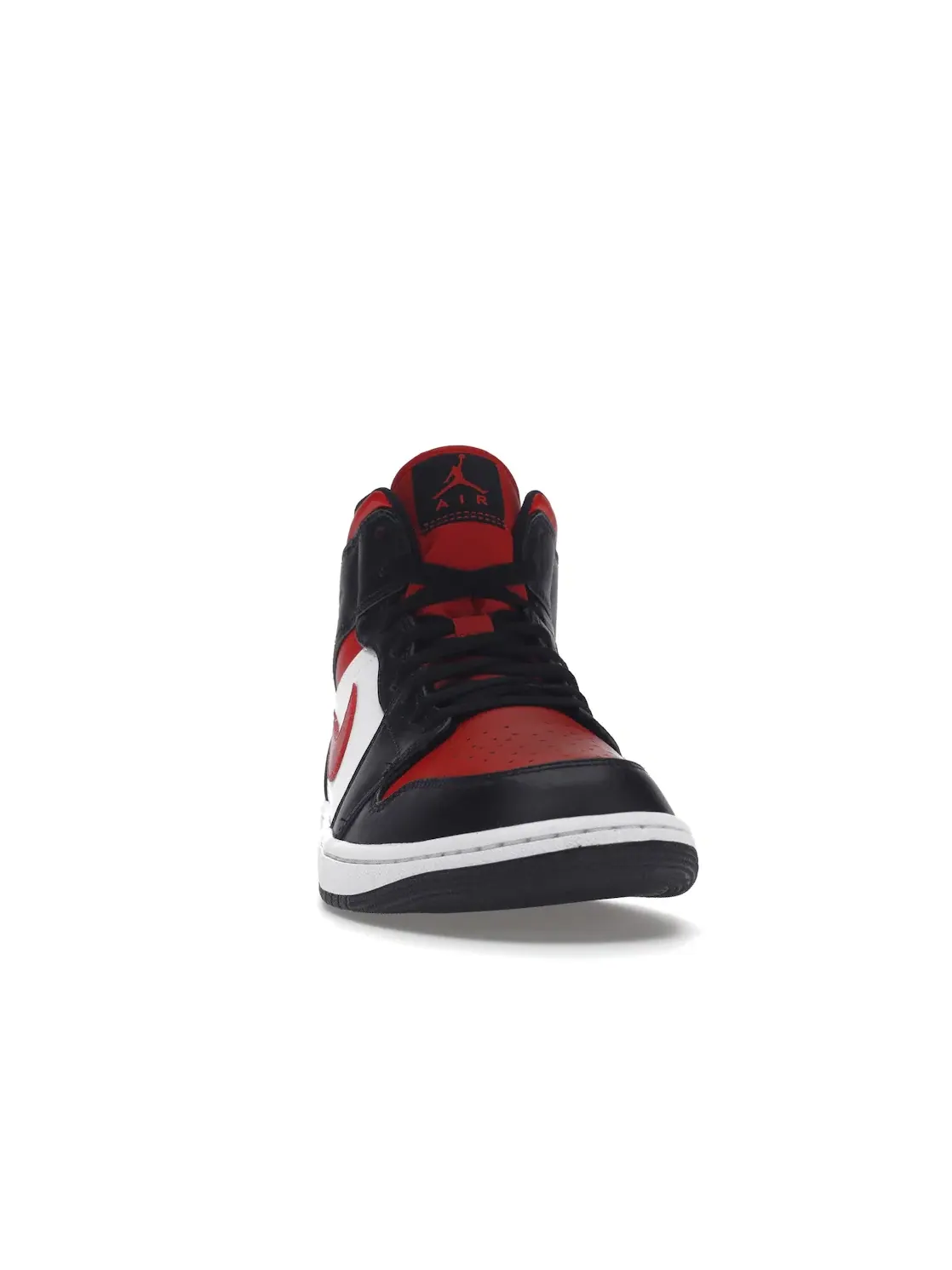 Мужские кроссовки Lifestyle Jordan 1 Mid — изображение 2 из 4, белый/черный-красный