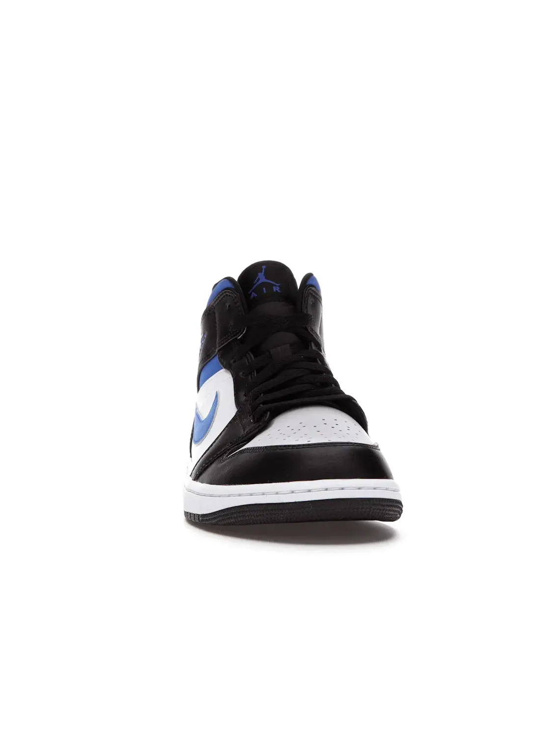 Мужские кроссовки lifestyle с принтом Jordan 1 Mid Jordan — изображение 2 из 4, белый/синий-черный