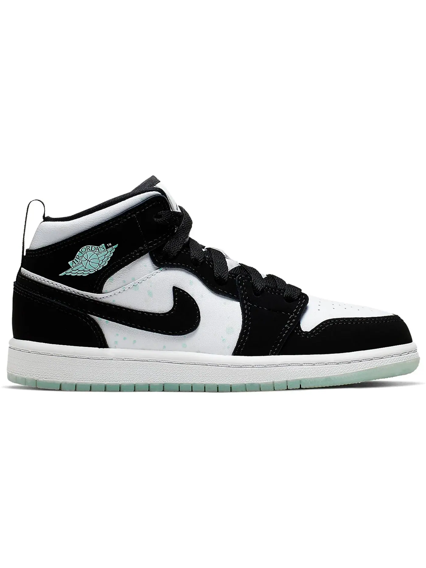 Детские кроссовки Lifestyle Jordan 1 Mid Jordan — изображение 1 из 1, белый/черный